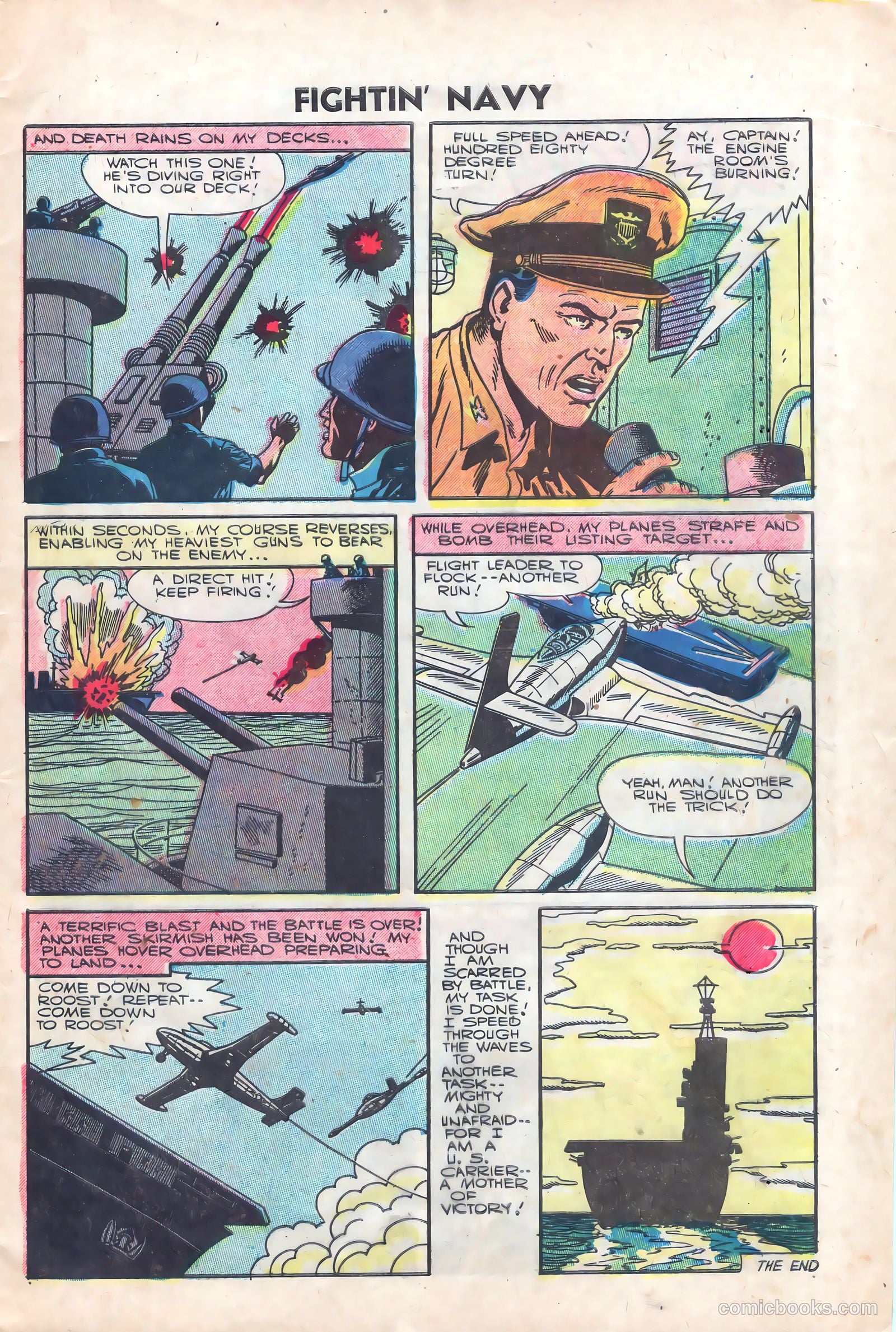 Fightin' Navy #76 — page 9 of 36
