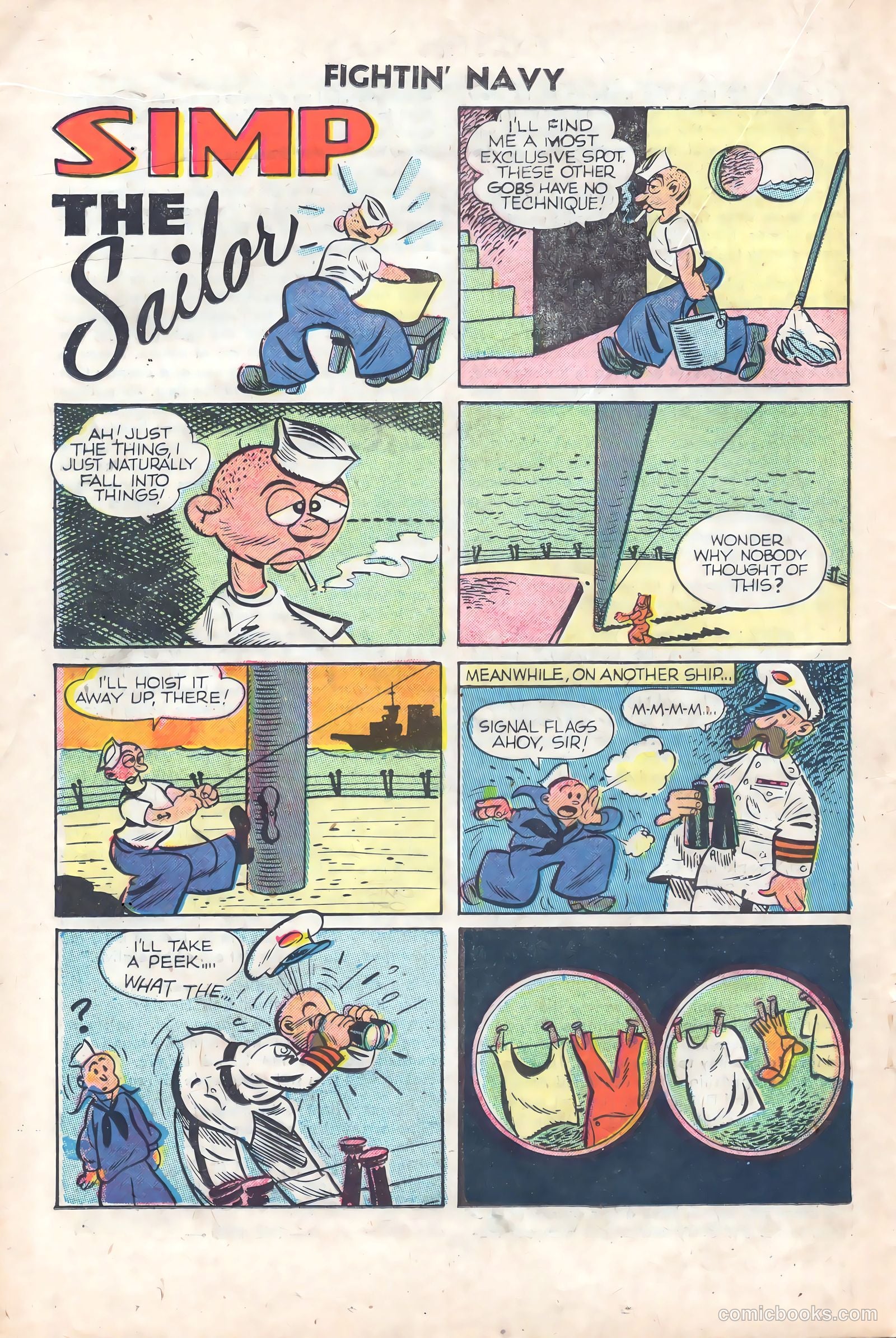 Fightin' Navy #76 — page 18 of 36