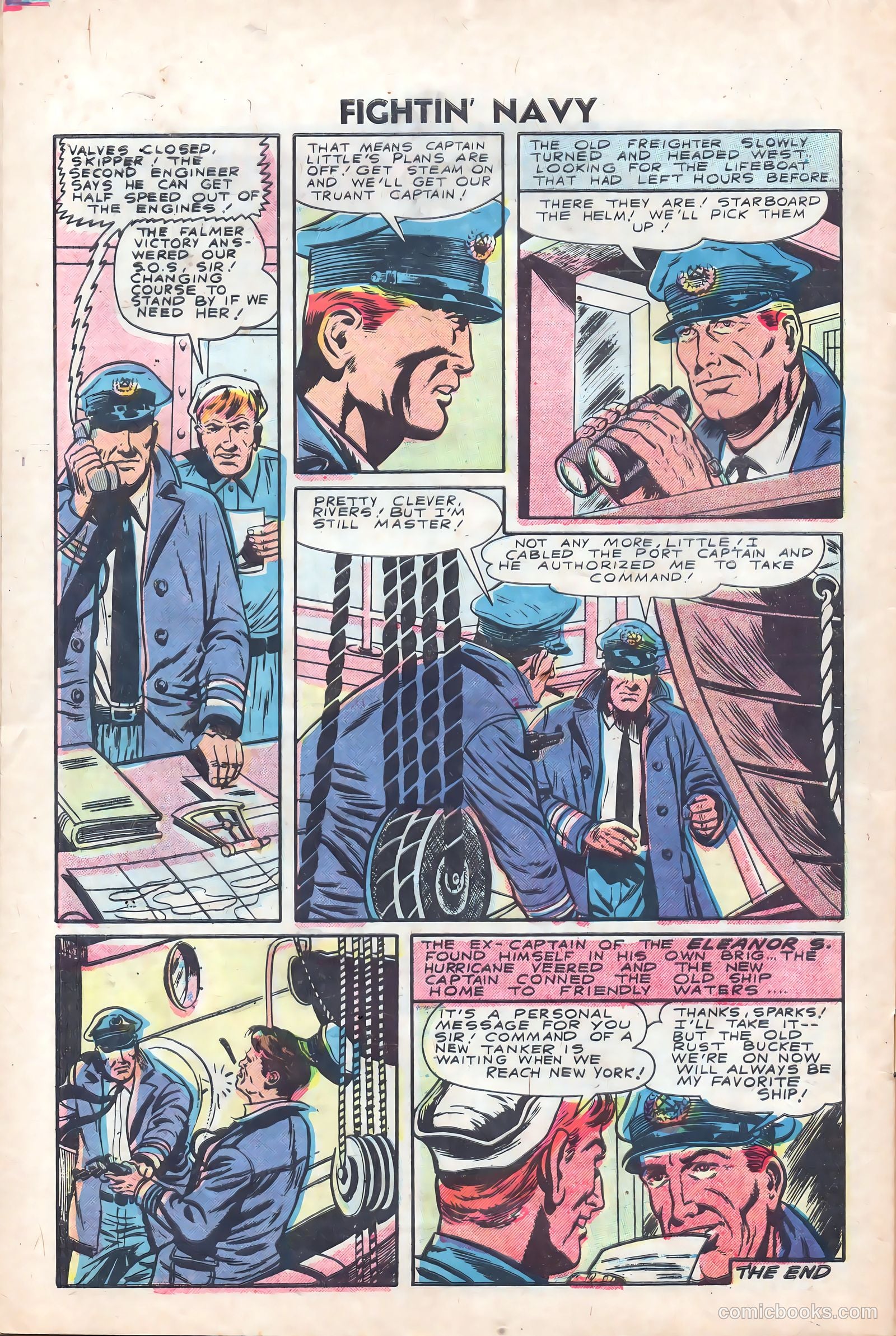 Fightin' Navy #76 — page 32 of 36