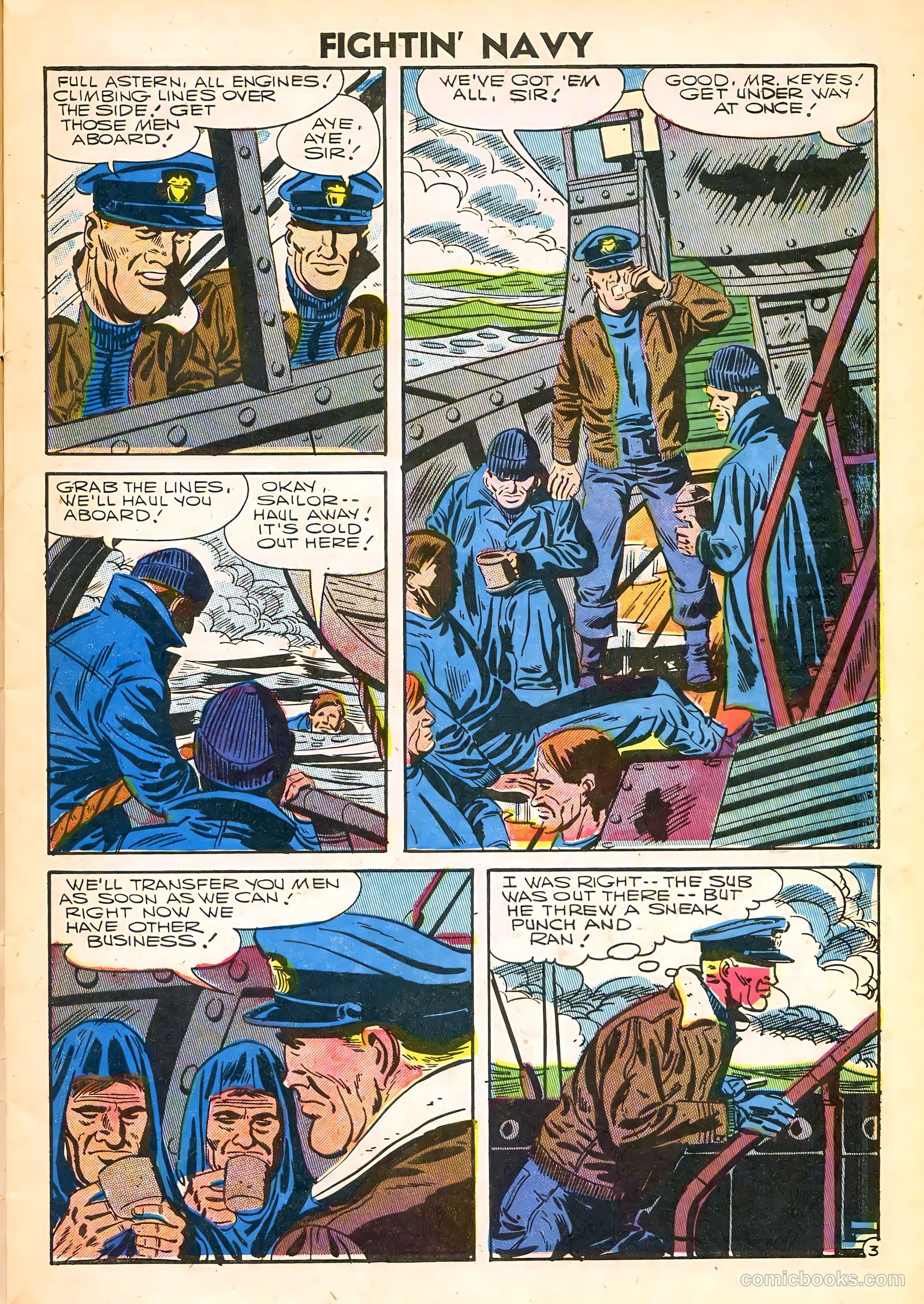 Fightin' Navy #77 — page 5 of 36
