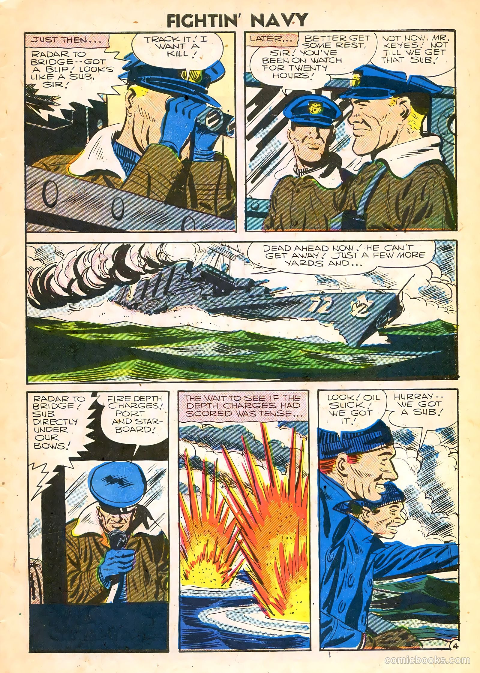 Fightin' Navy #77 — page 7 of 36