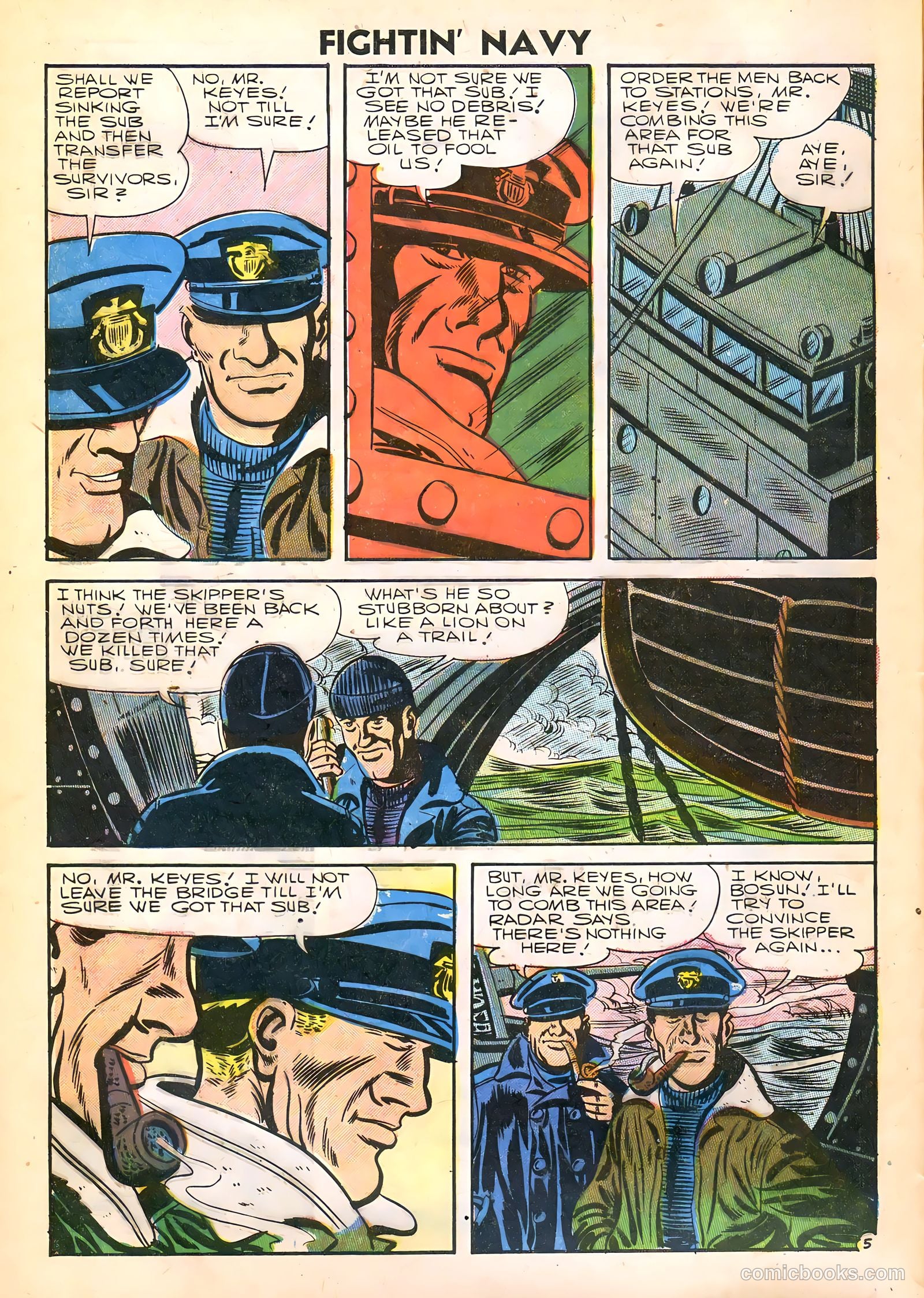 Fightin' Navy #77 — page 8 of 36