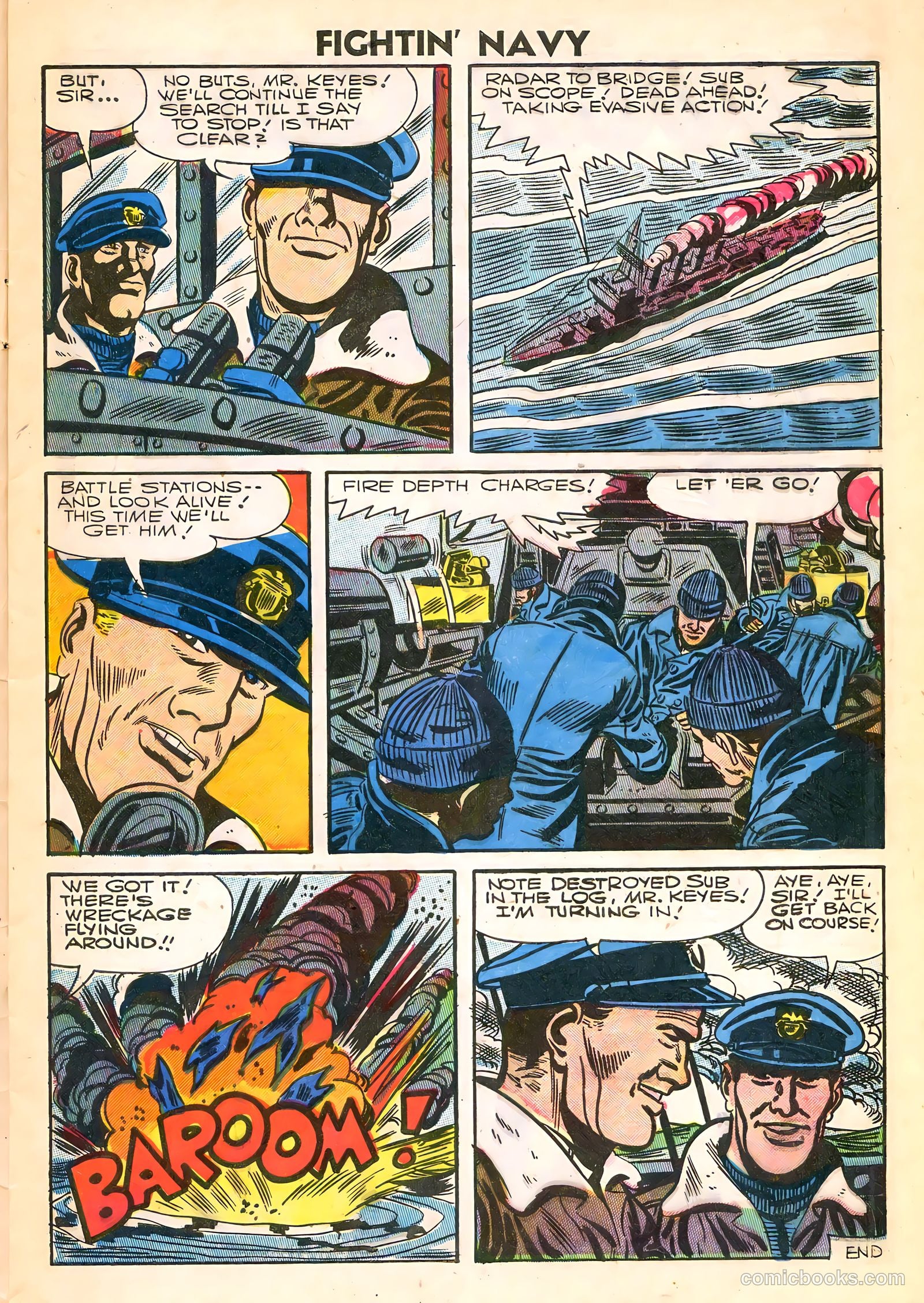 Fightin' Navy #77 — page 9 of 36