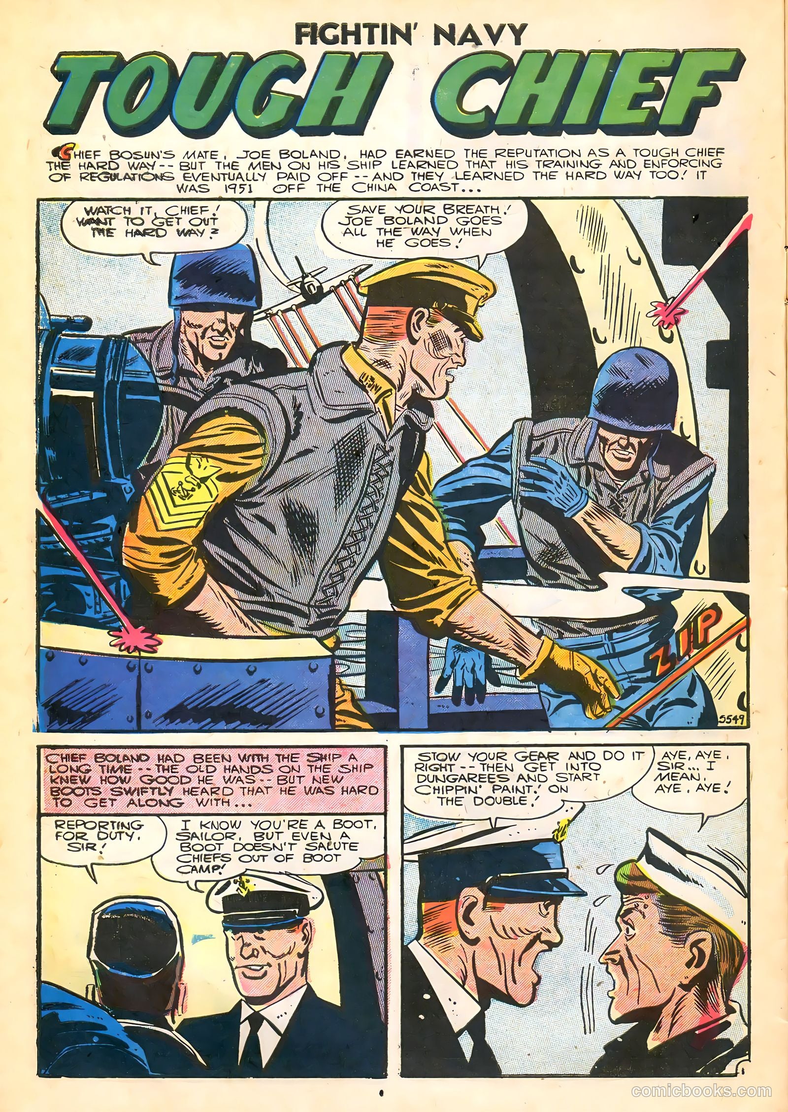 Fightin' Navy #77 — page 10 of 36