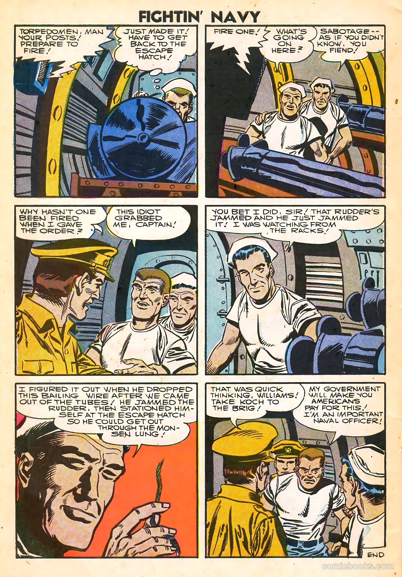 Fightin' Navy #77 — page 30 of 36
