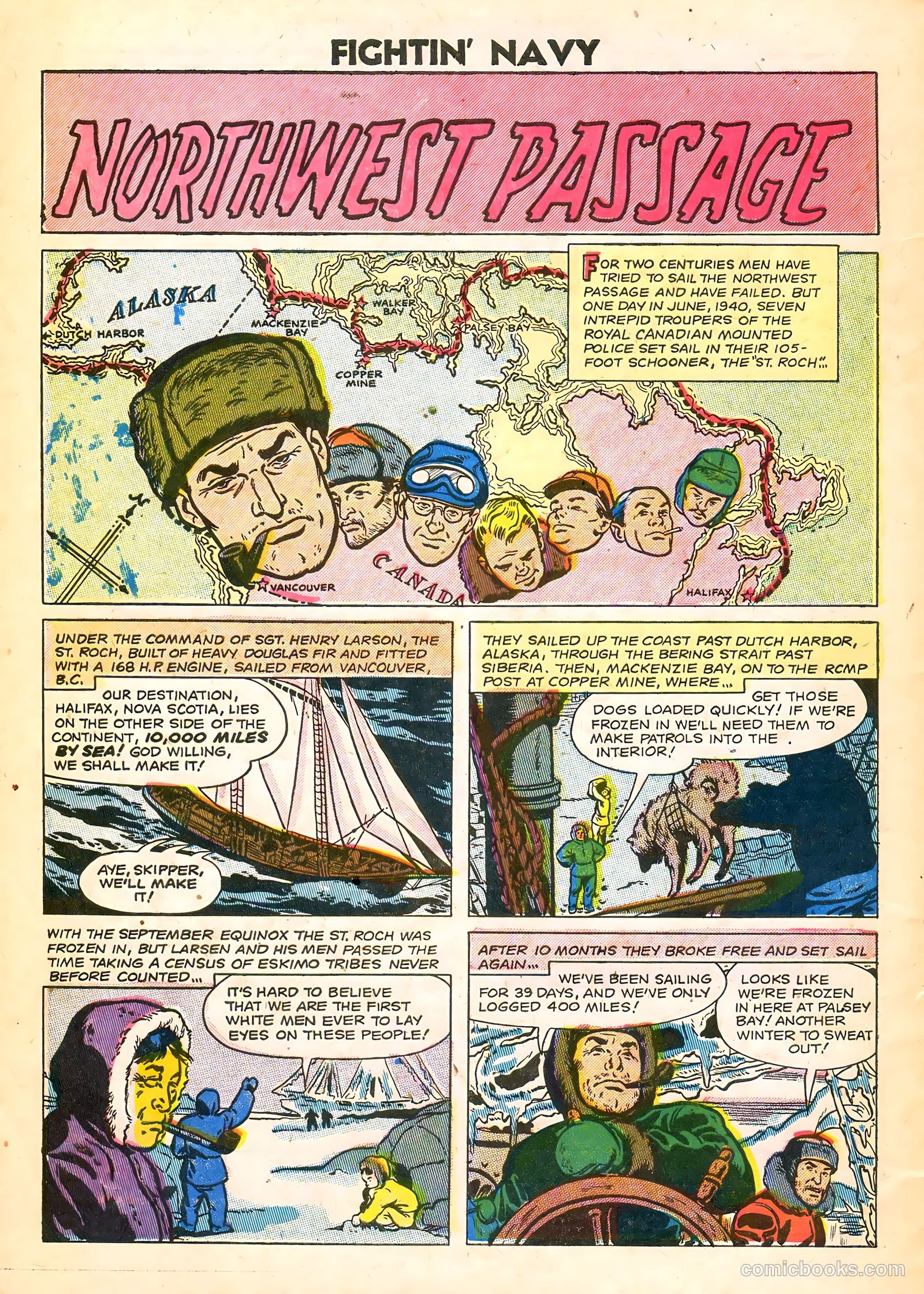 Fightin' Navy #77 — page 32 of 36