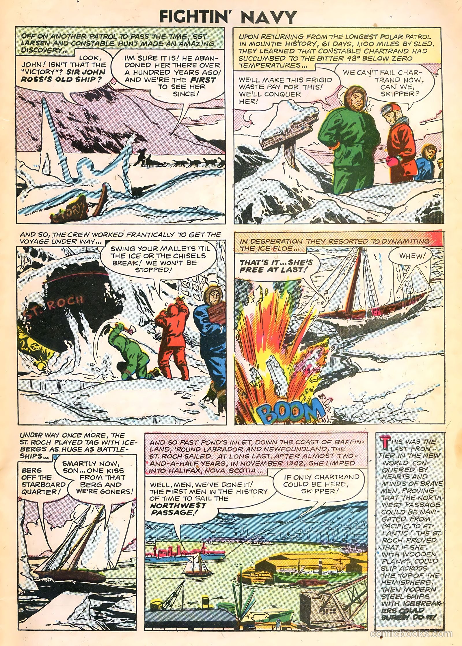 Fightin' Navy #77 — page 33 of 36