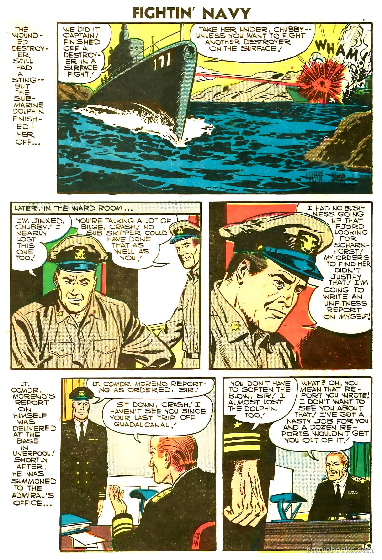 Fightin' Navy #78 — page 5 of 36