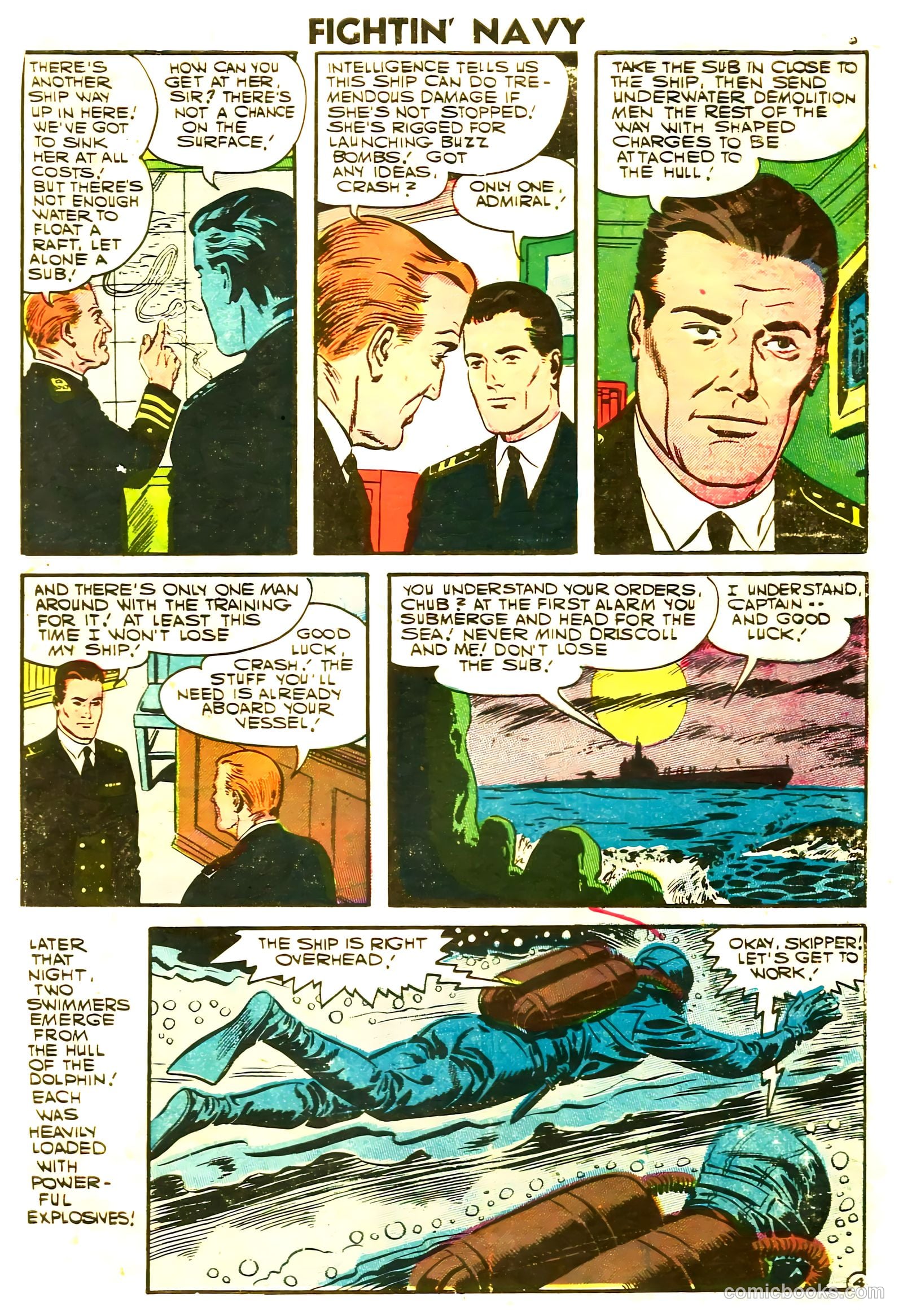 Fightin' Navy #78 — page 7 of 36