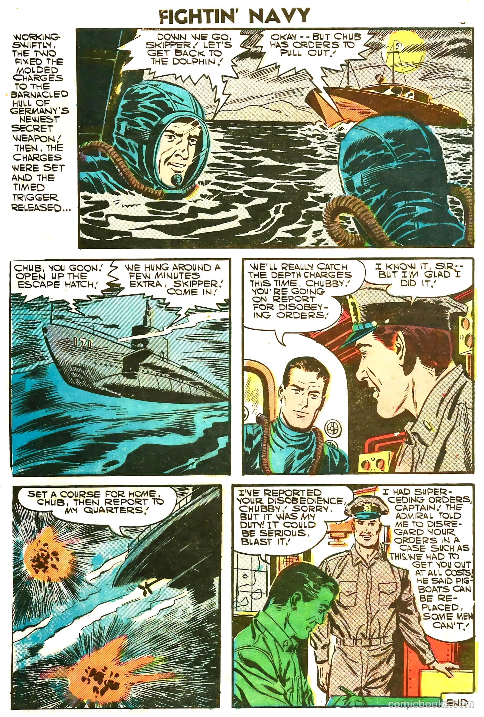 Fightin' Navy #78 — page 8 of 36