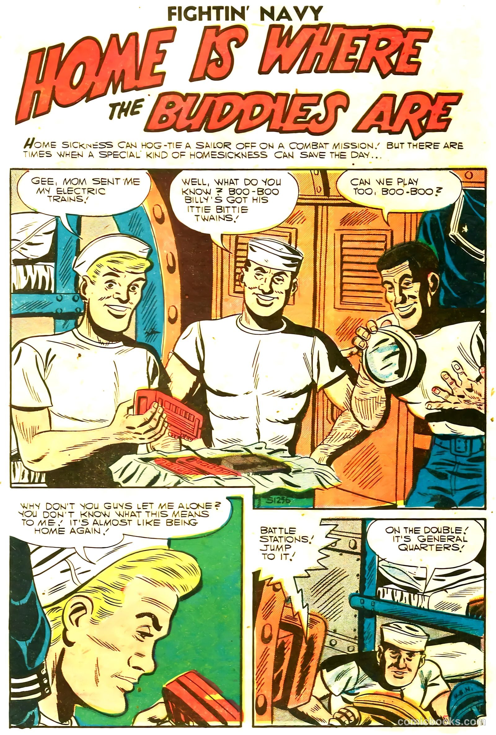 Fightin' Navy #78 — page 9 of 36