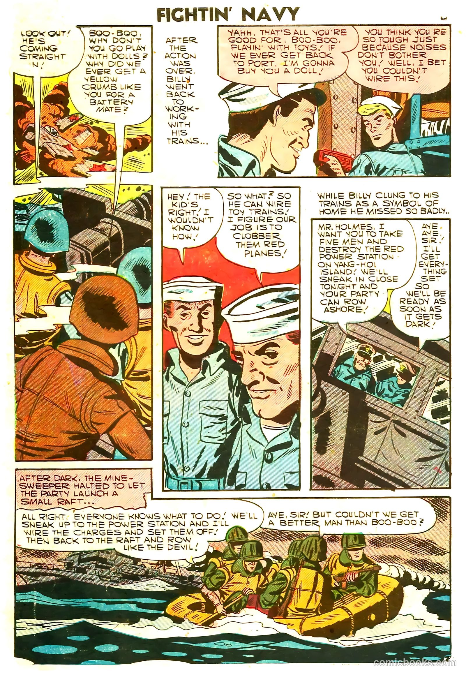 Fightin' Navy #78 — page 10 of 36