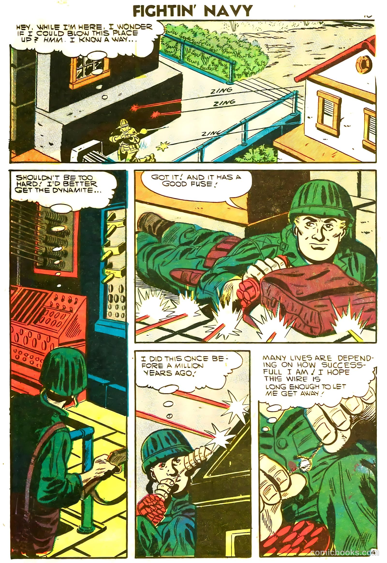 Fightin' Navy #78 — page 12 of 36