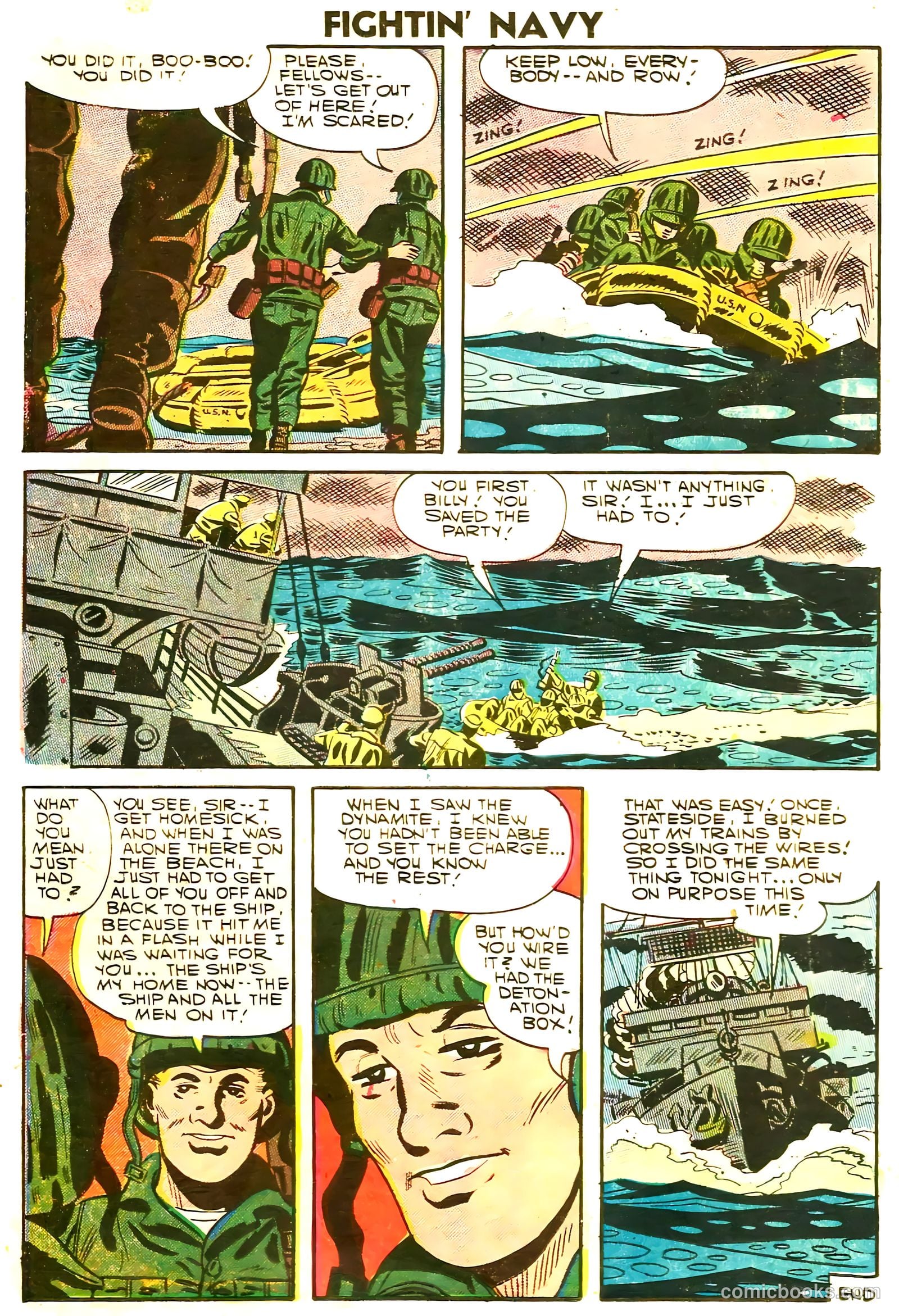 Fightin' Navy #78 — page 14 of 36