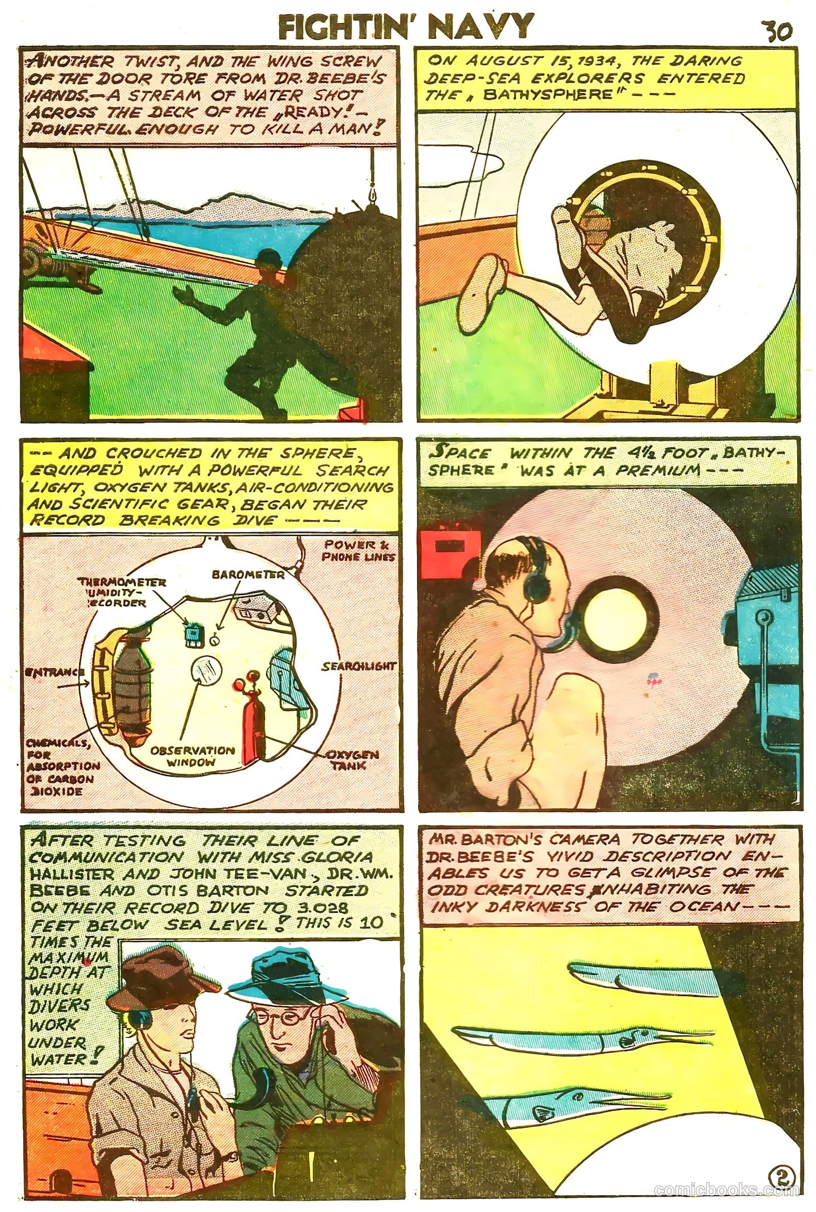 Fightin' Navy #78 — page 32 of 36