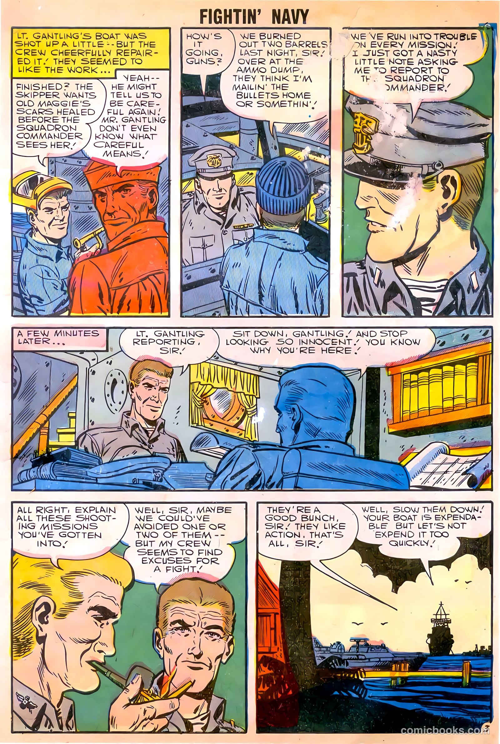 Fightin' Navy #79 — page 5 of 36