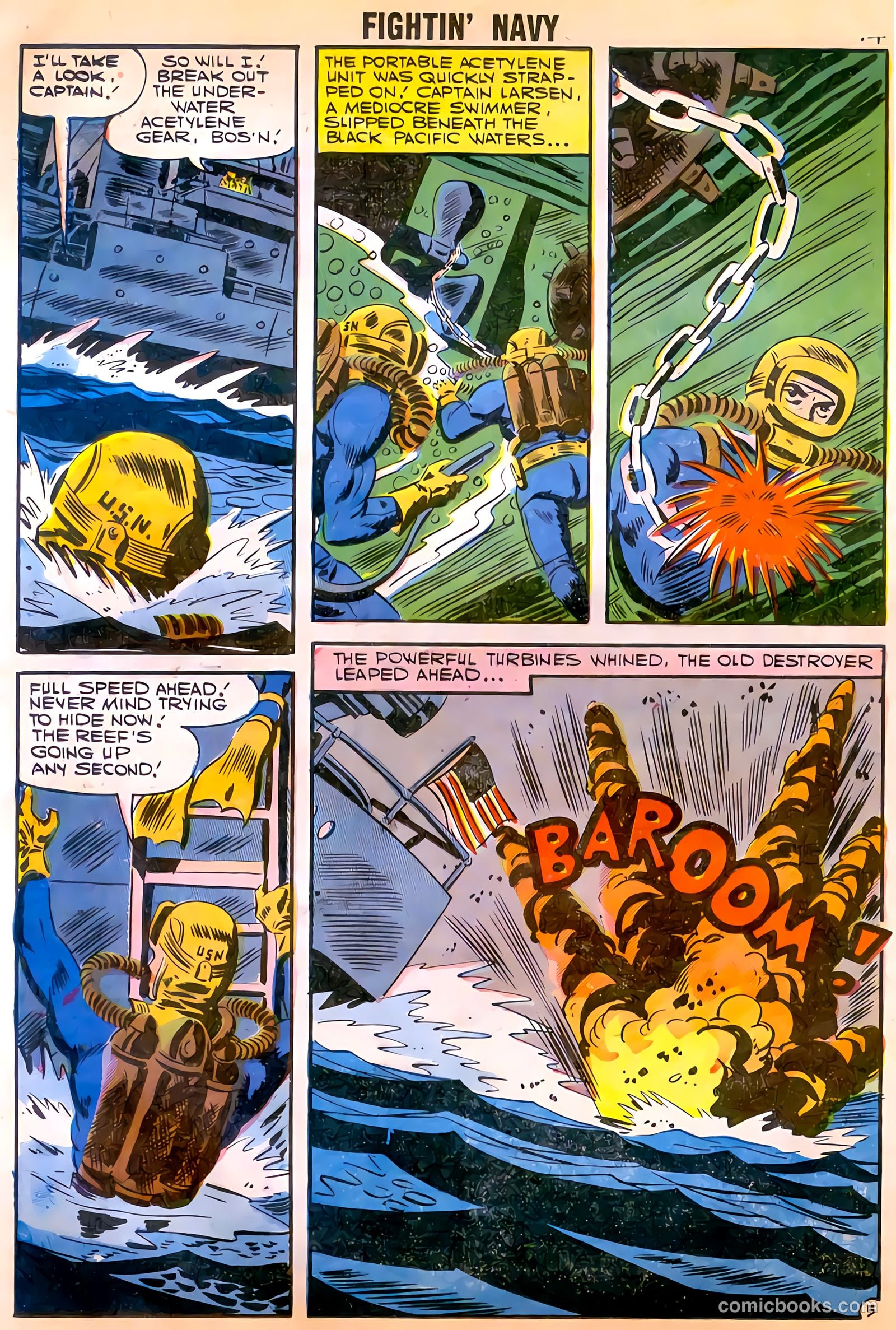 Fightin' Navy #79 — page 16 of 36