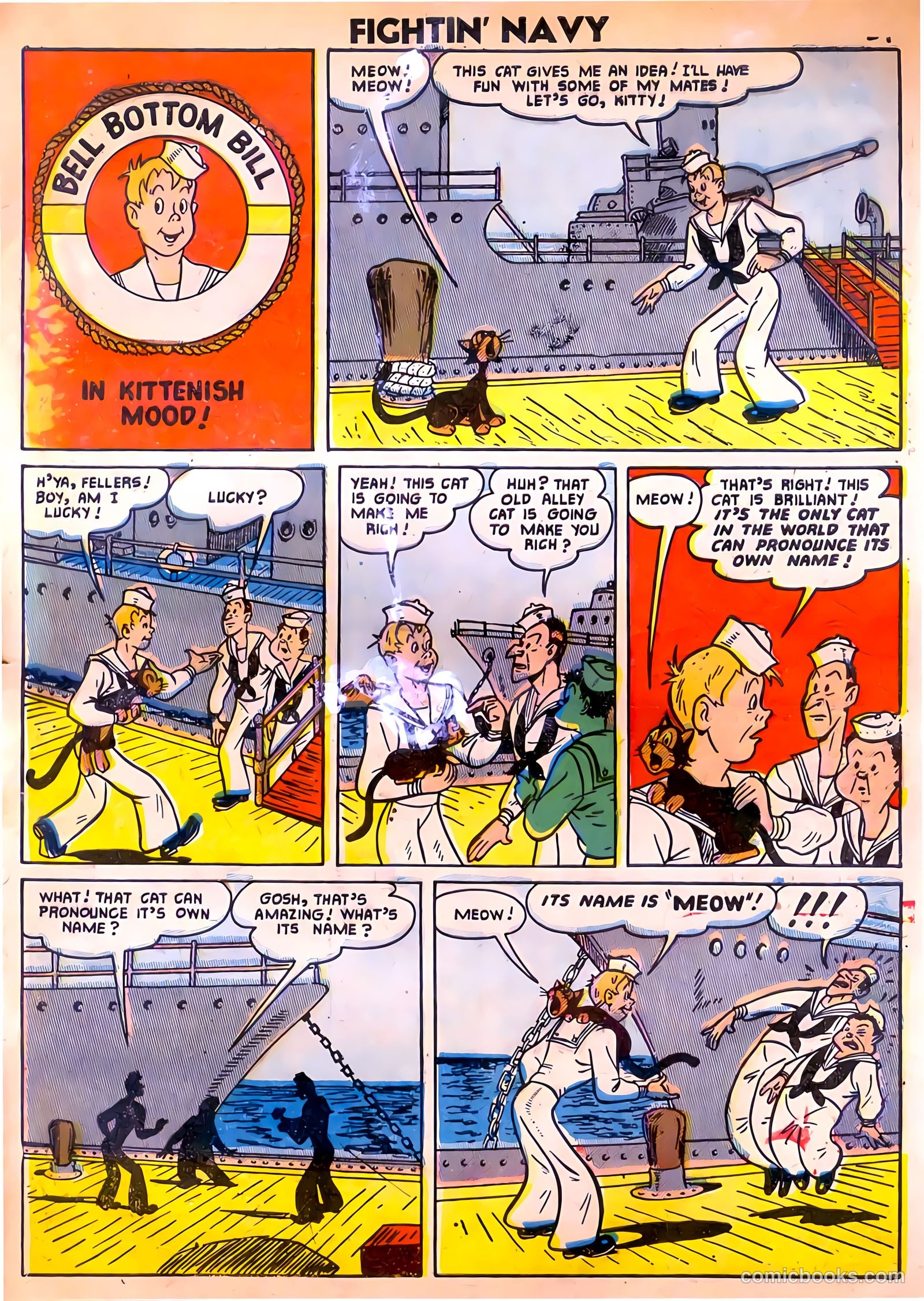 Fightin' Navy #79 — page 33 of 36