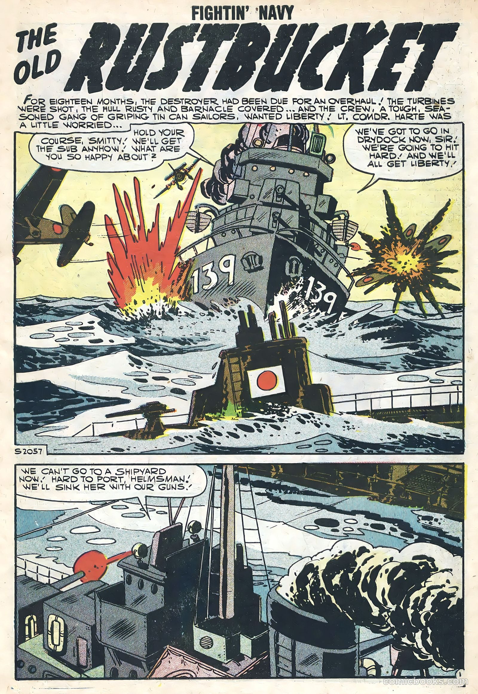 Fightin' Navy #80 — page 3 of 36