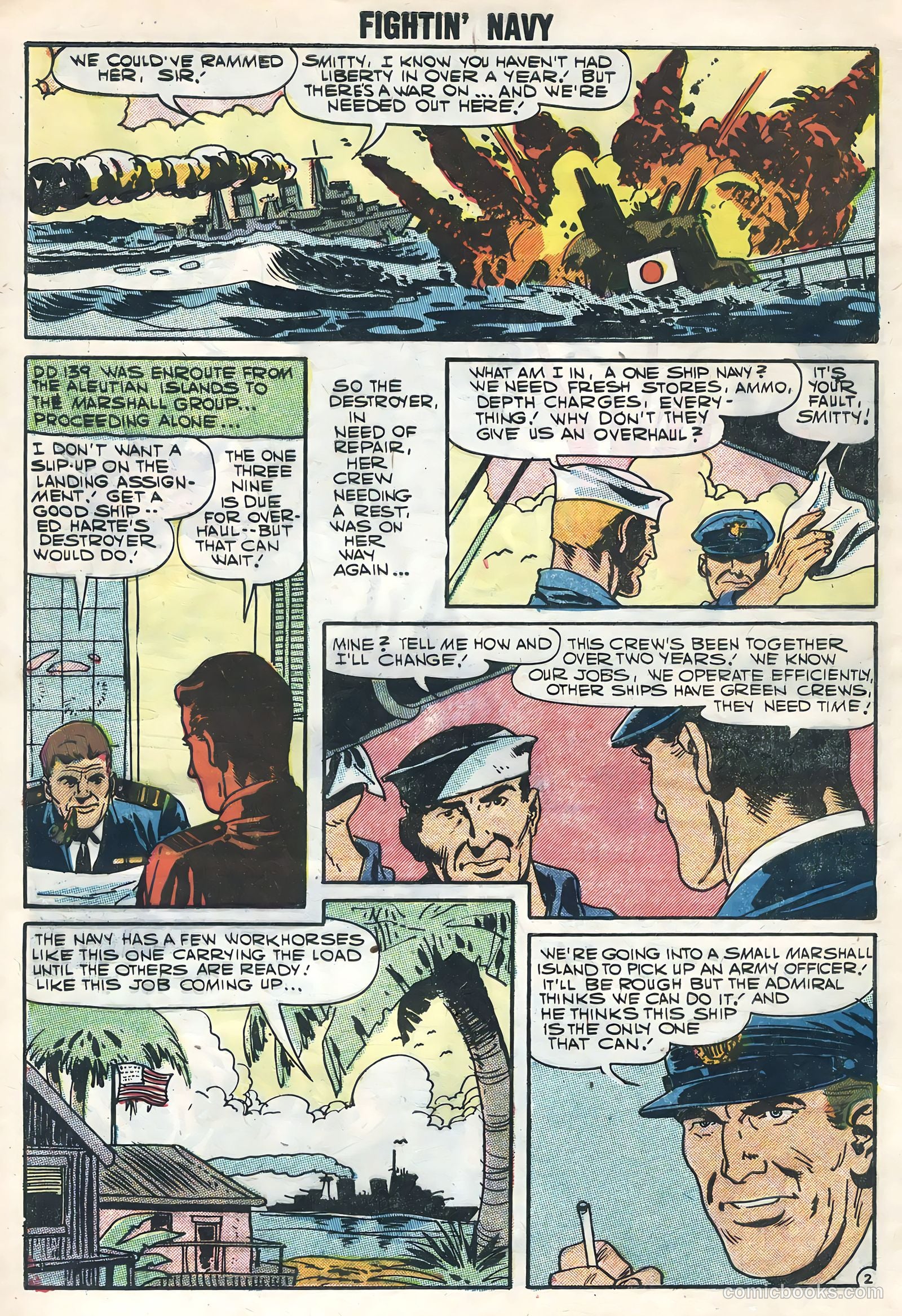 Fightin' Navy #80 — page 4 of 36