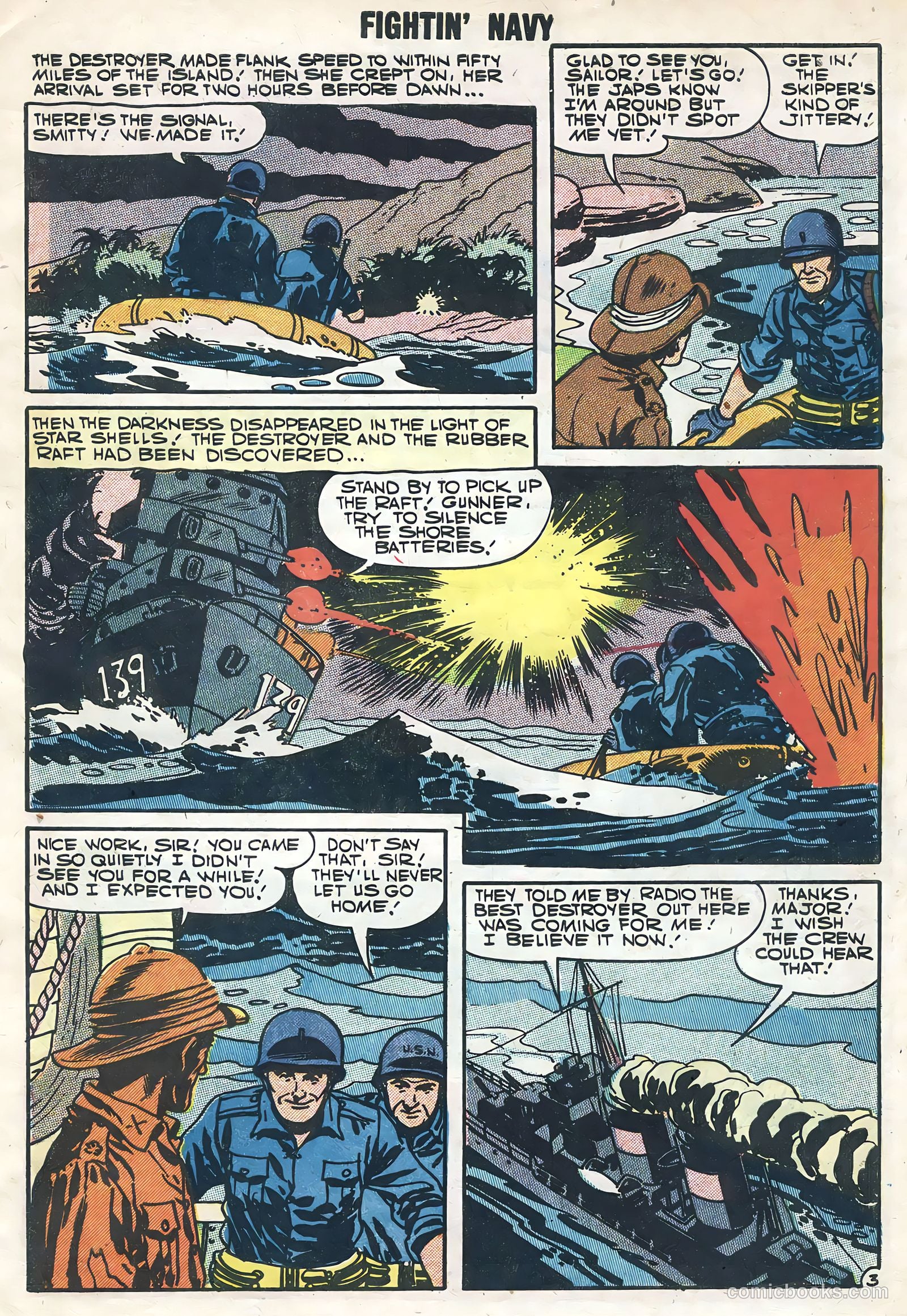 Fightin' Navy #80 — page 5 of 36