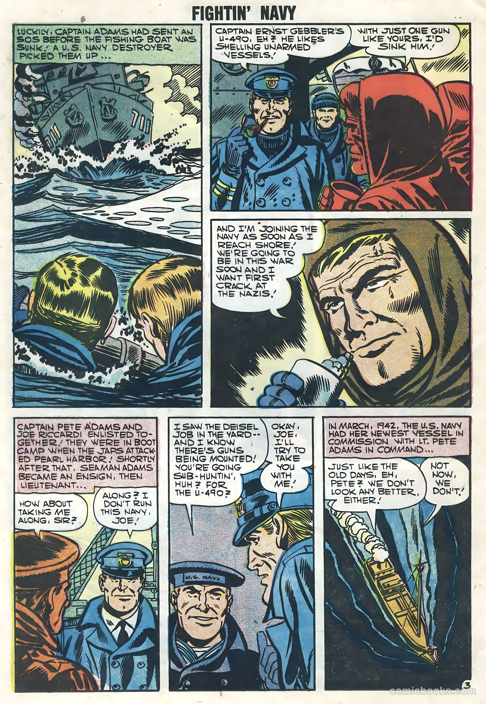 Fightin' Navy #80 — page 12 of 36
