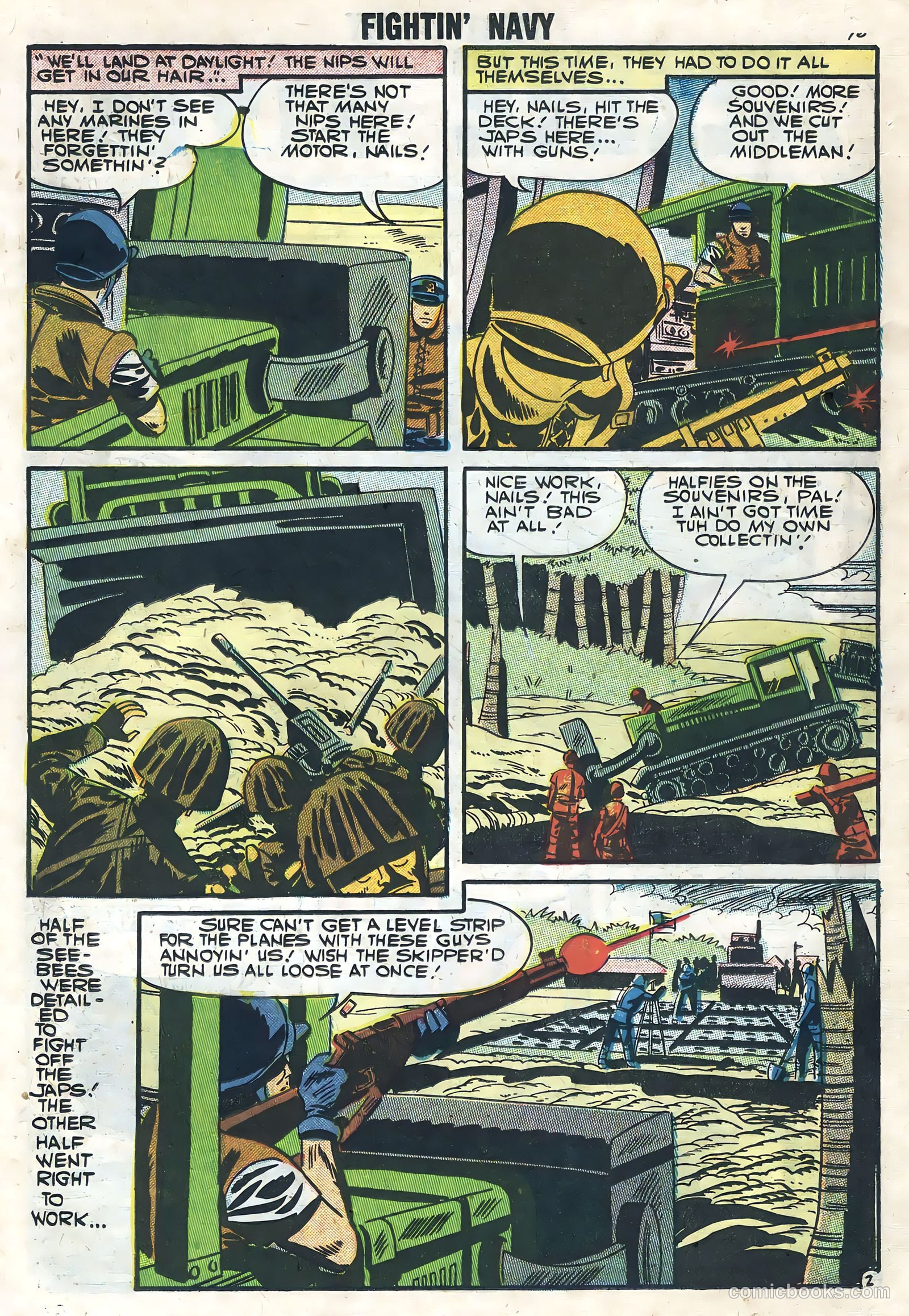 Fightin' Navy #80 — page 18 of 36
