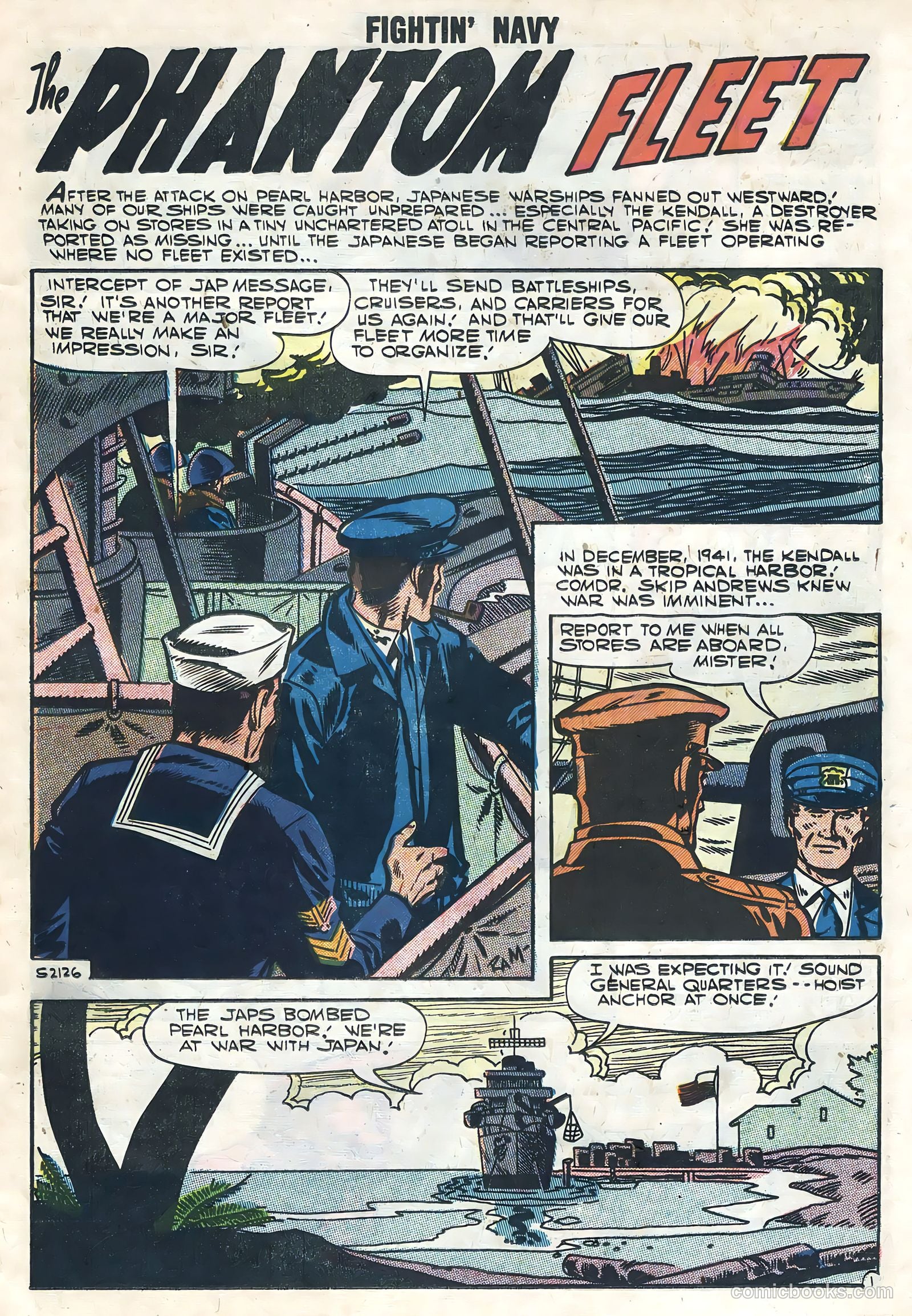 Fightin' Navy #80 — page 23 of 36