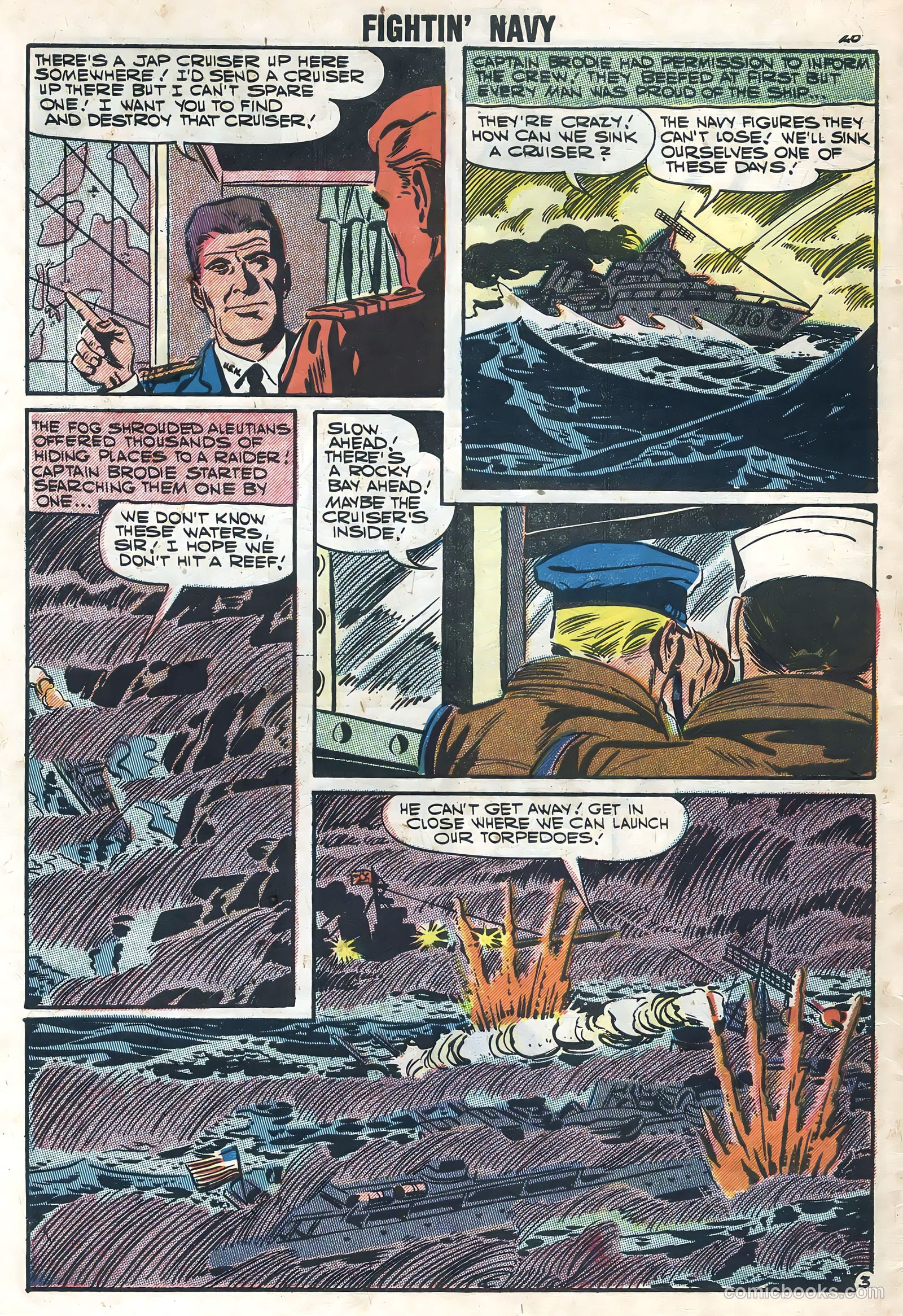Fightin' Navy #80 — page 30 of 36