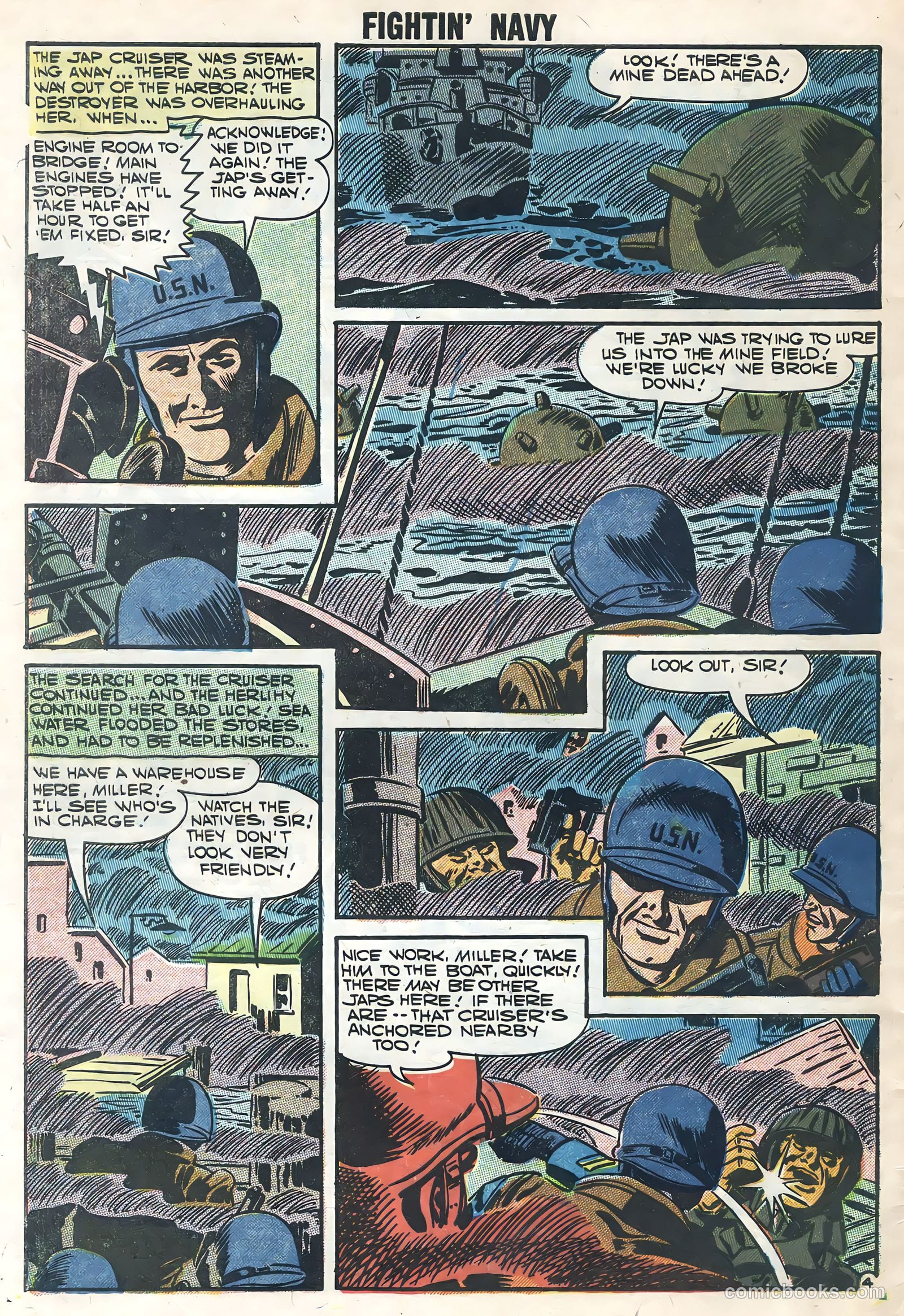Fightin' Navy #80 — page 32 of 36