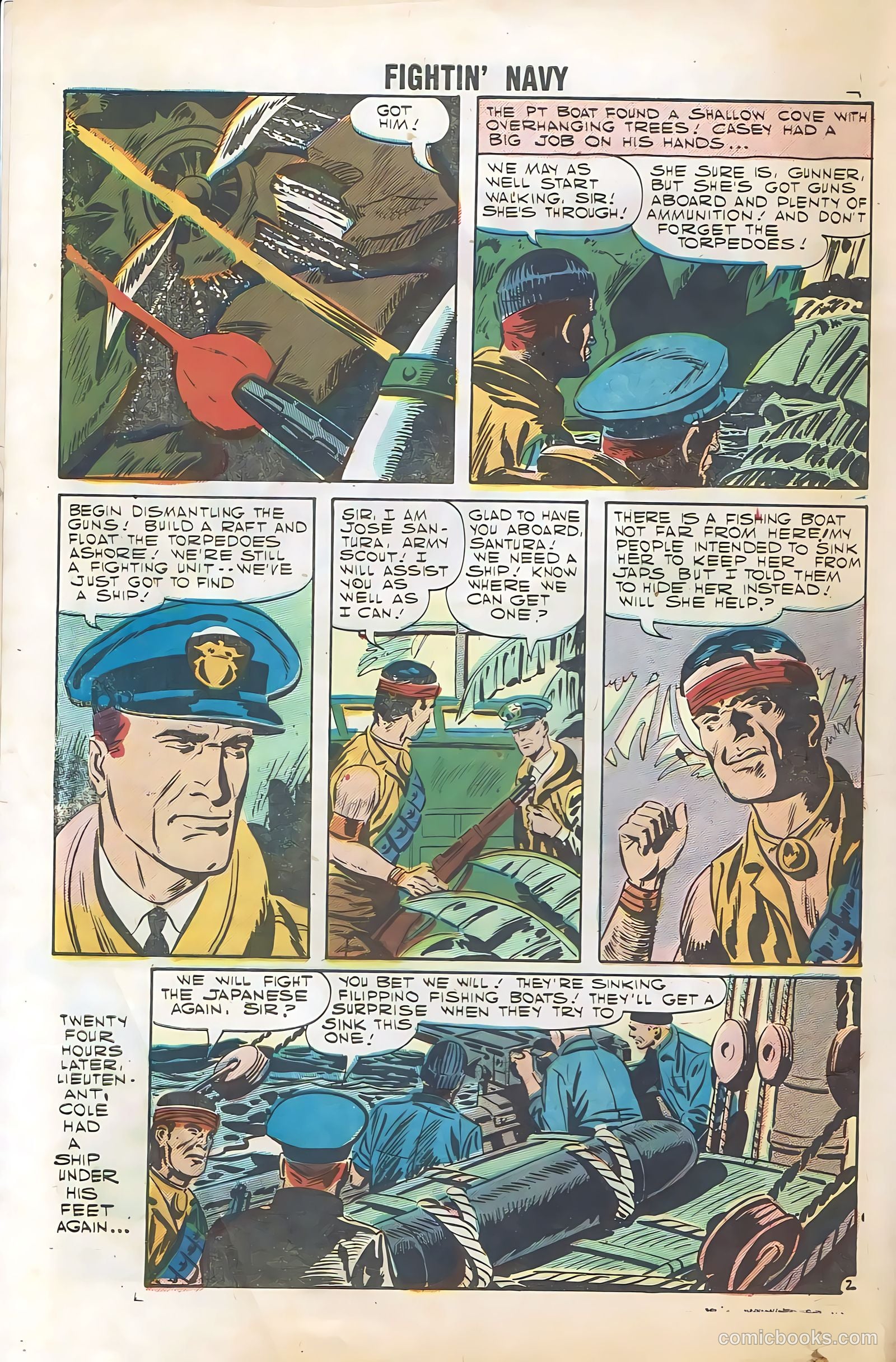 Fightin' Navy #81 — page 4 of 36