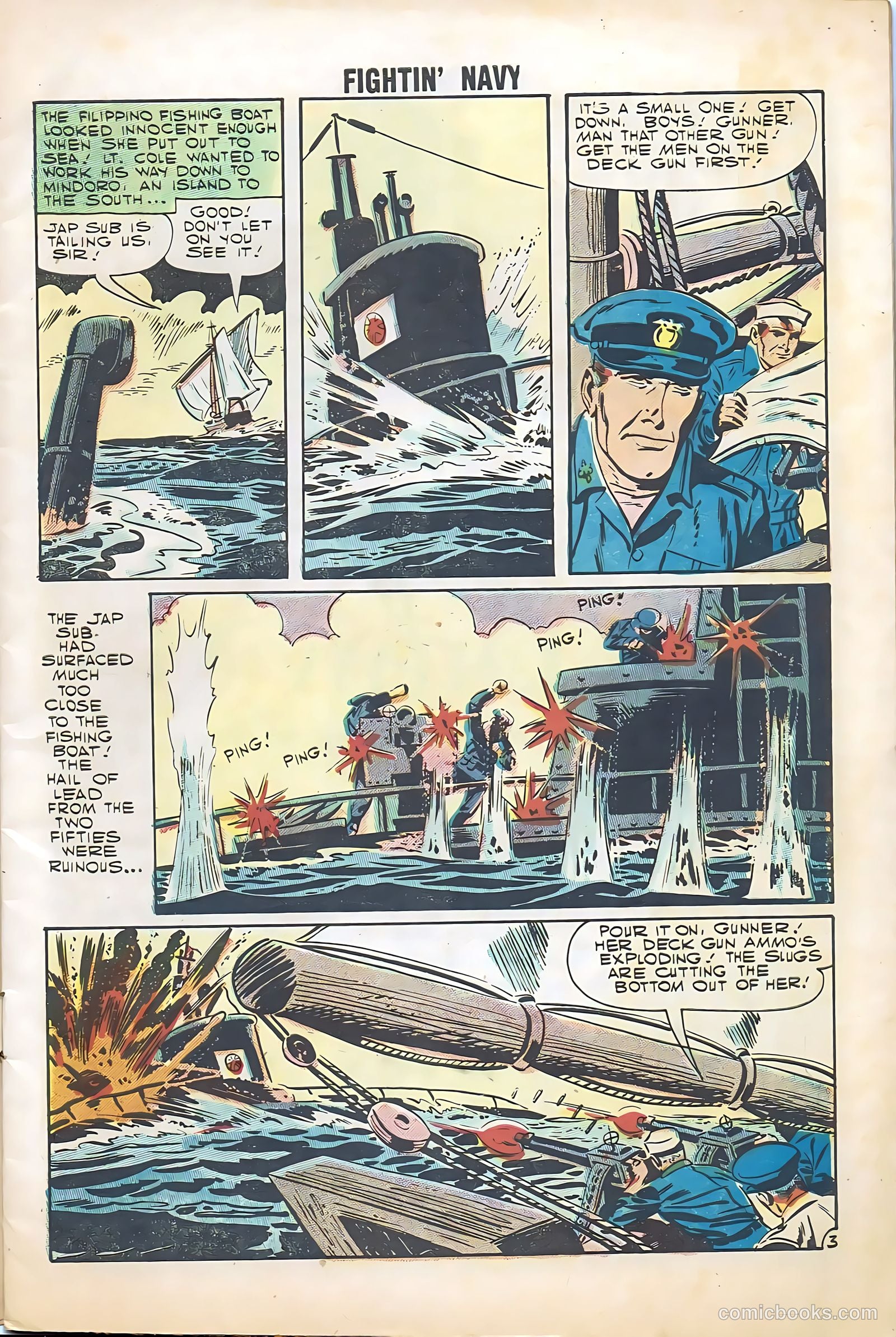 Fightin' Navy #81 — page 5 of 36