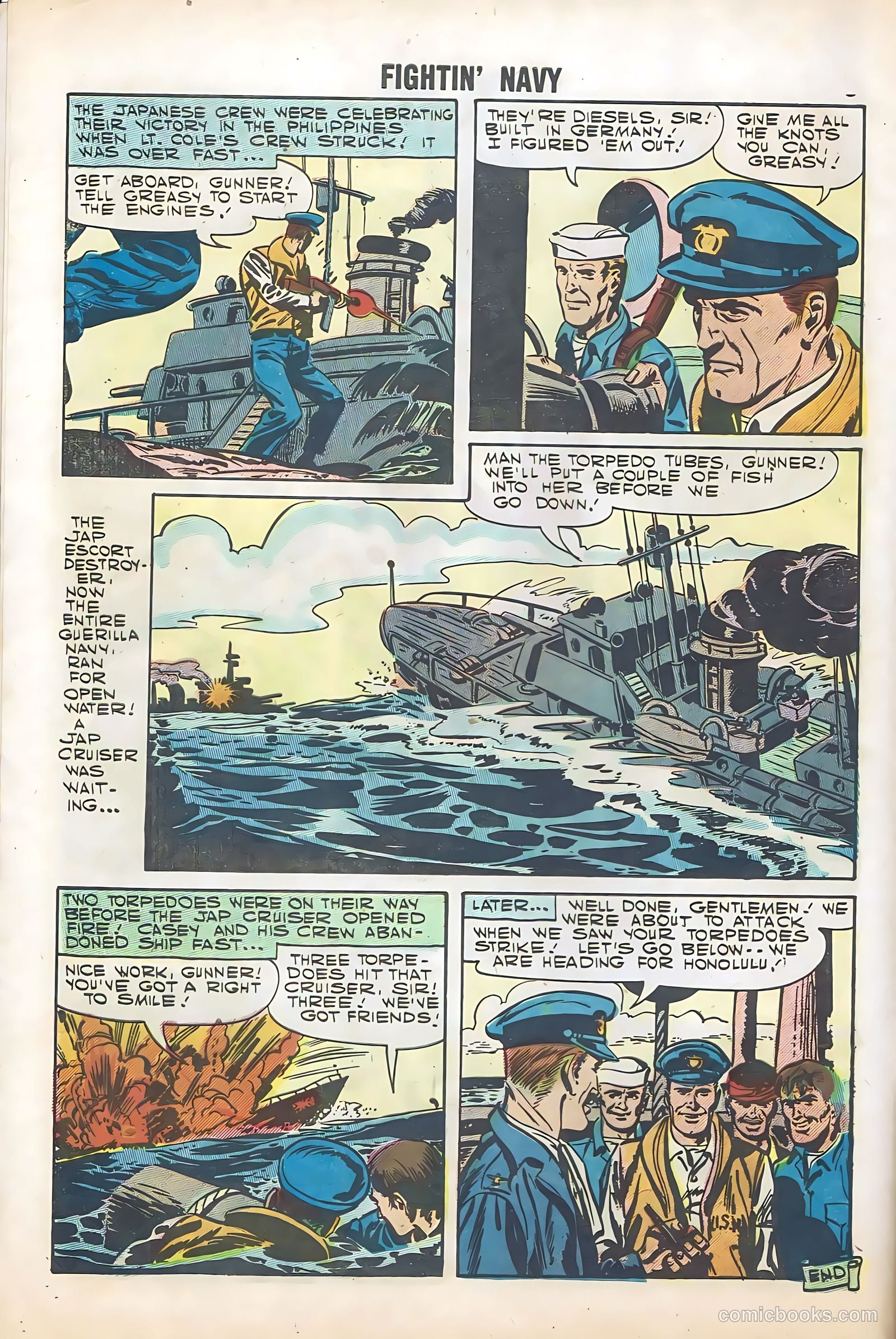 Fightin' Navy #81 — page 8 of 36
