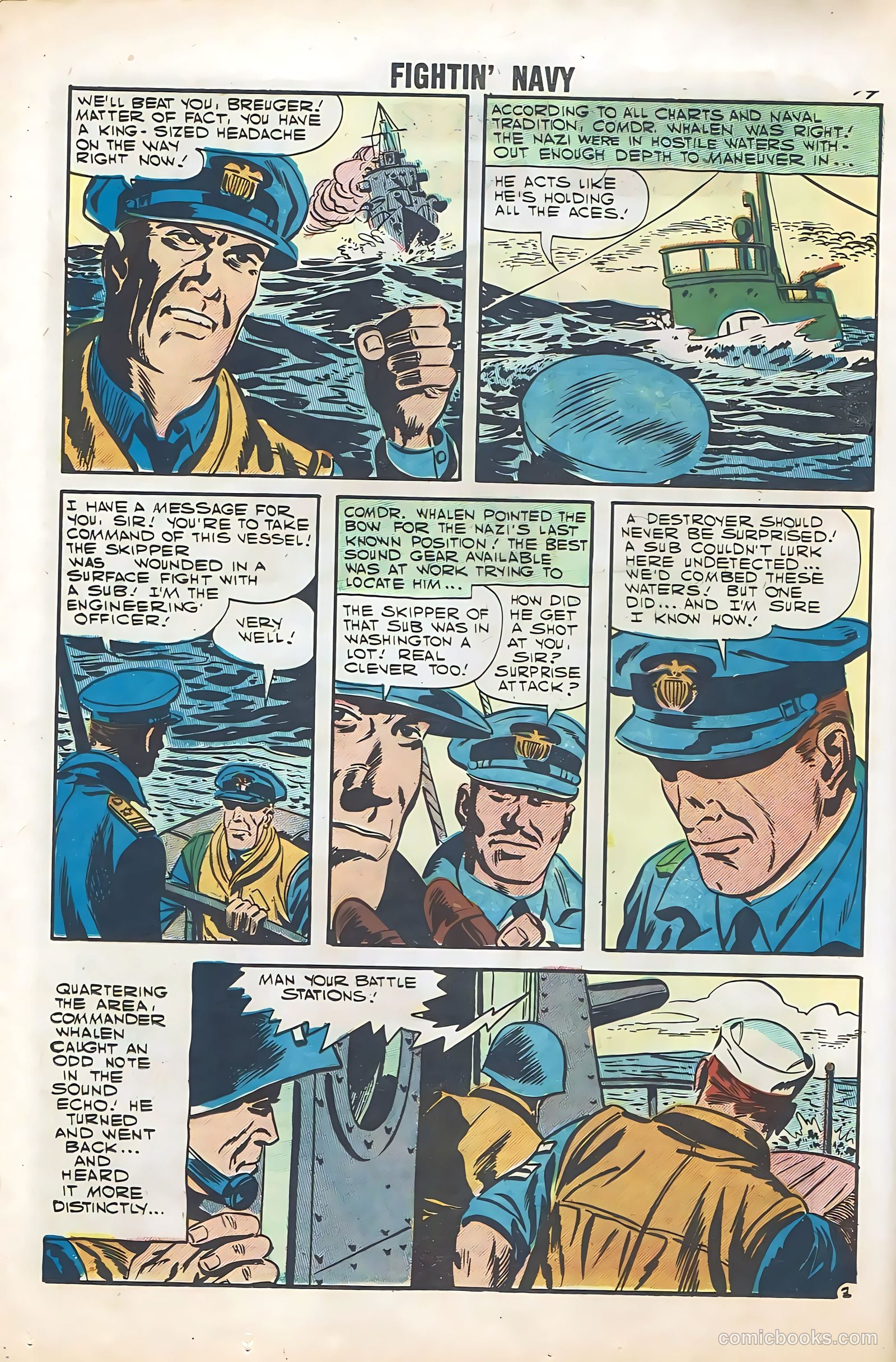 Fightin' Navy #81 — page 16 of 36