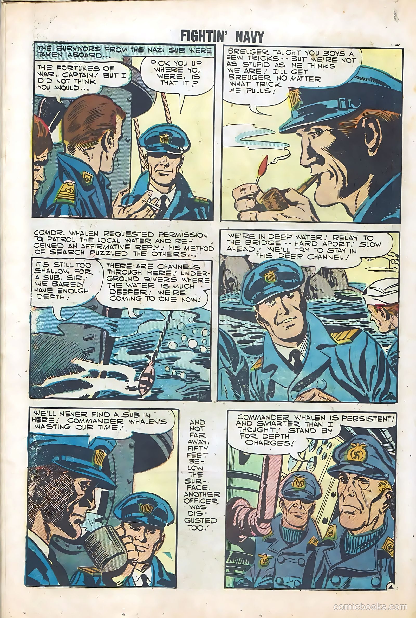 Fightin' Navy #81 — page 18 of 36