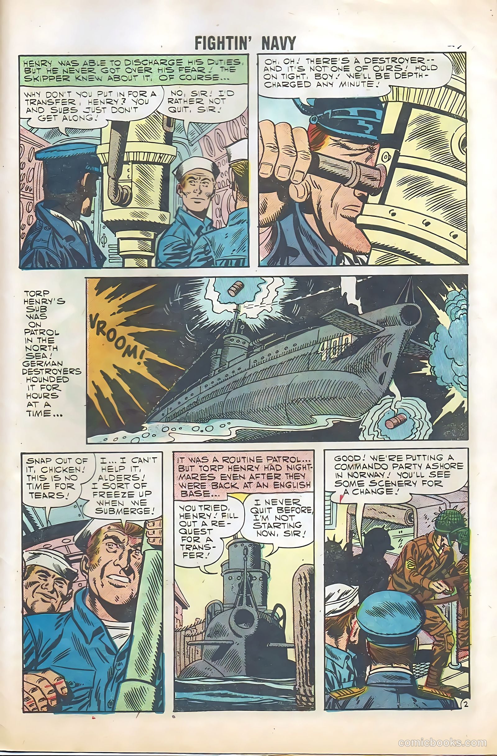 Fightin' Navy #81 — page 29 of 36