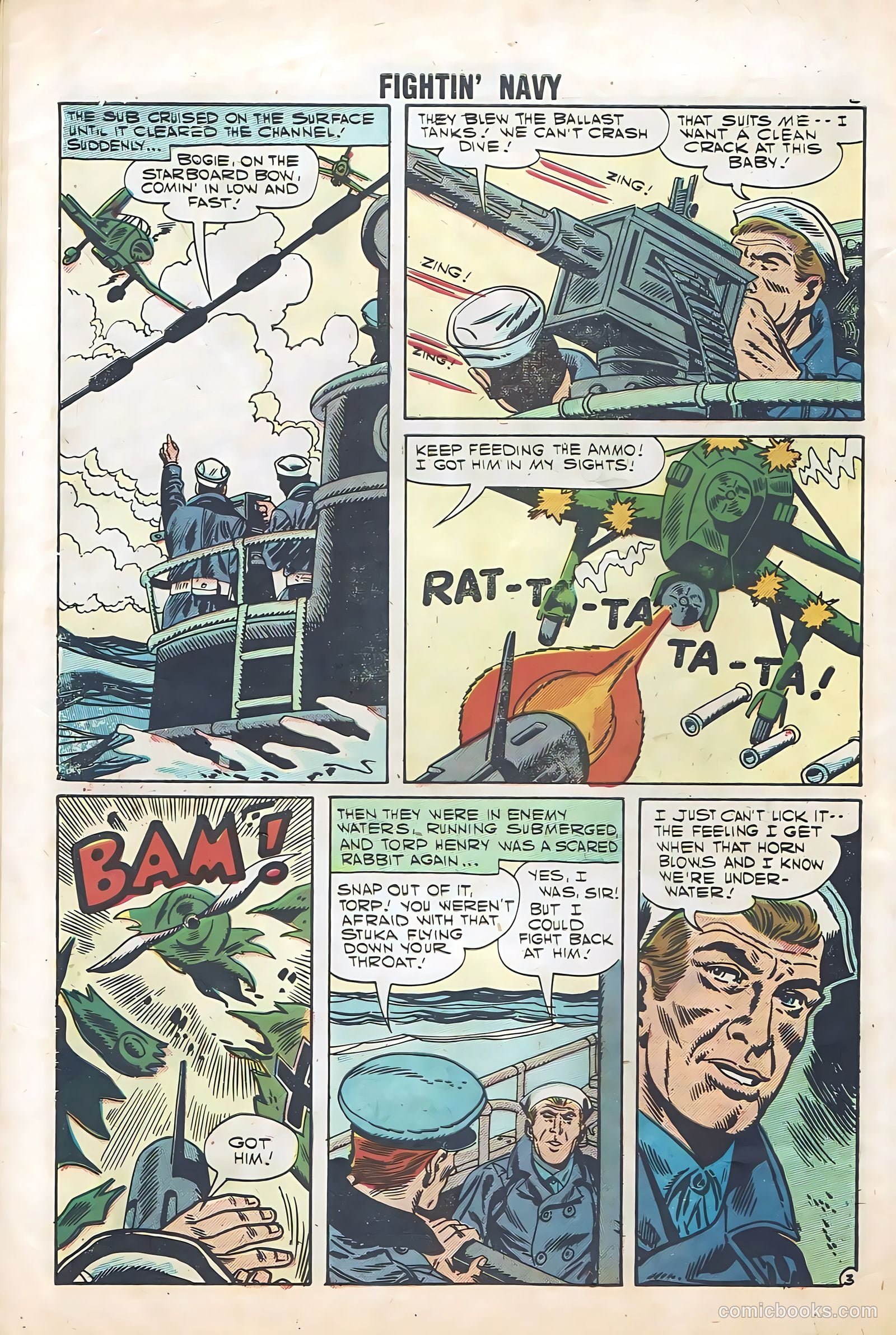 Fightin' Navy #81 — page 30 of 36