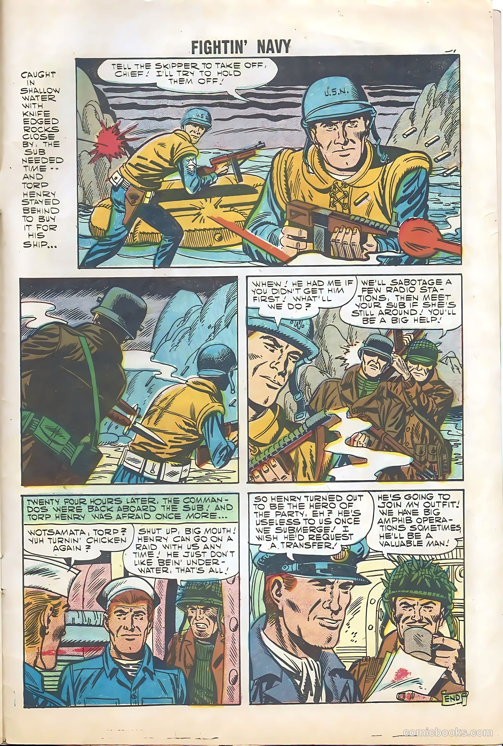 Fightin' Navy #81 — page 33 of 36