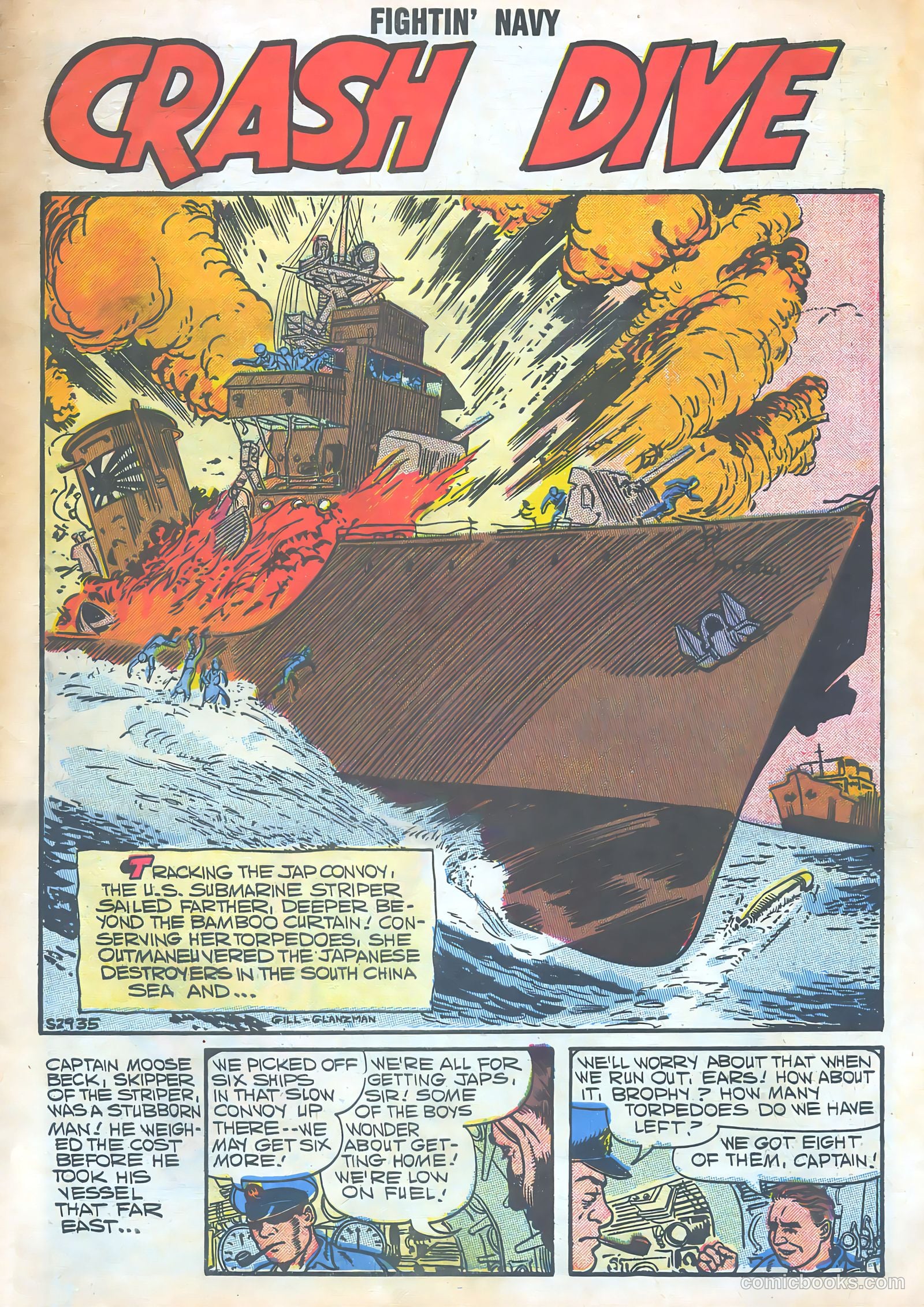 Fightin' Navy #82 — page 3 of 68