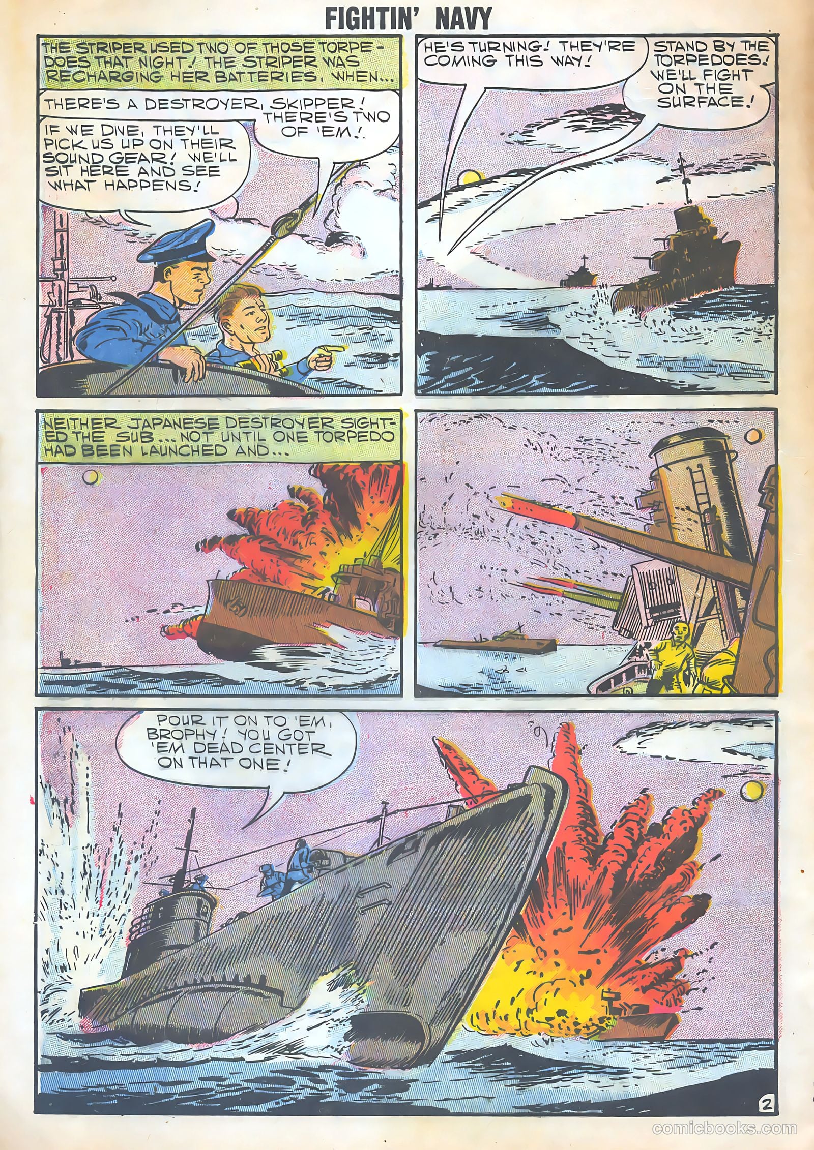 Fightin' Navy #82 — page 4 of 68