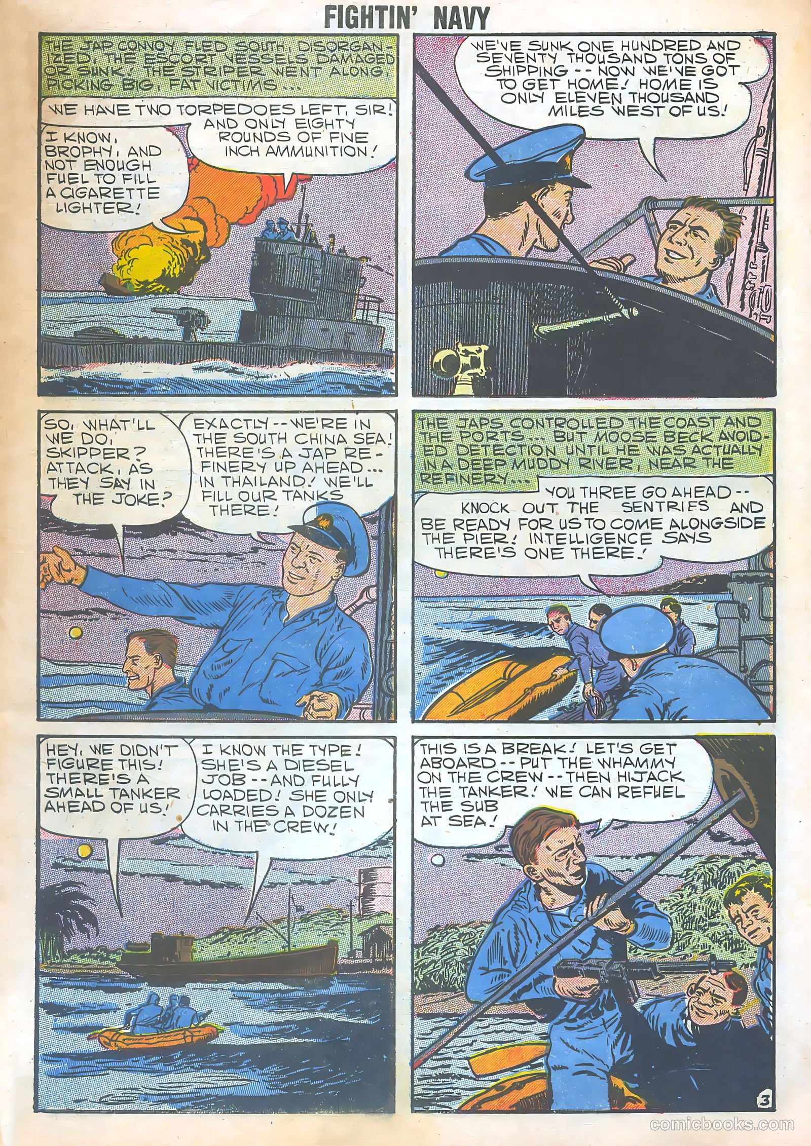 Fightin' Navy #82 — page 5 of 68