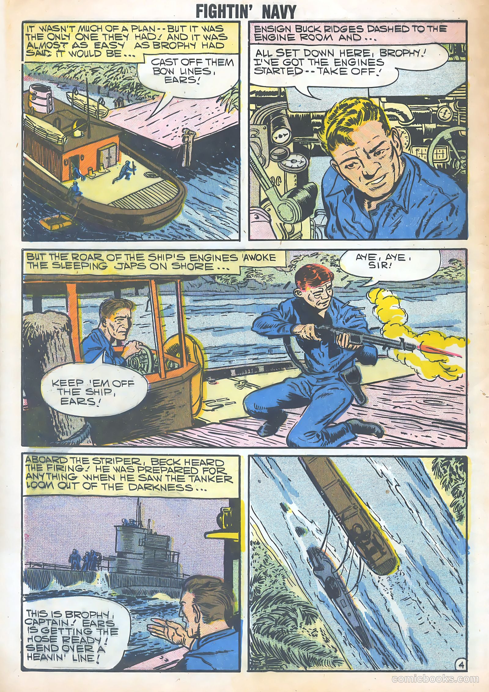 Fightin' Navy #82 — page 6 of 68