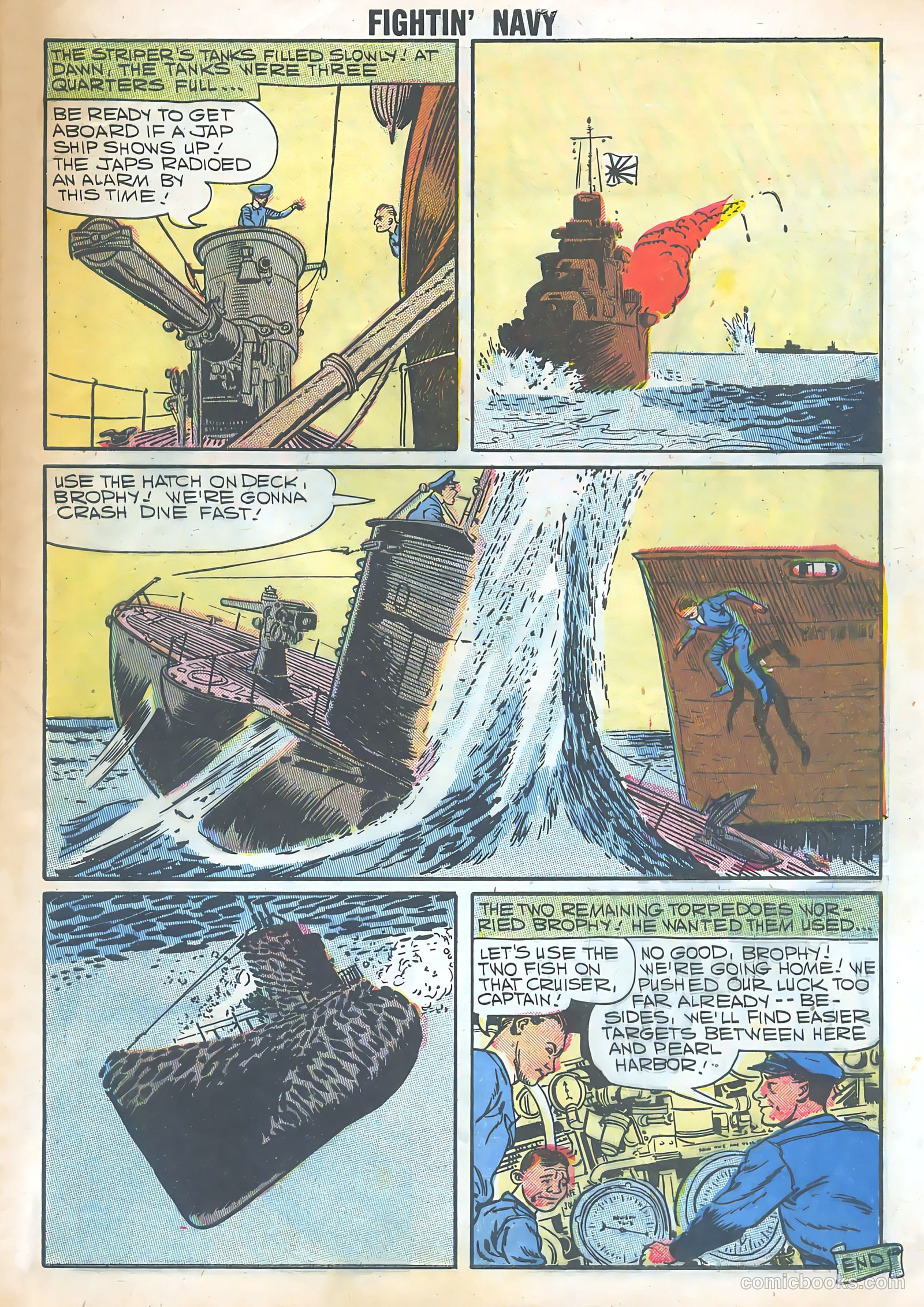 Fightin' Navy #82 — page 7 of 68
