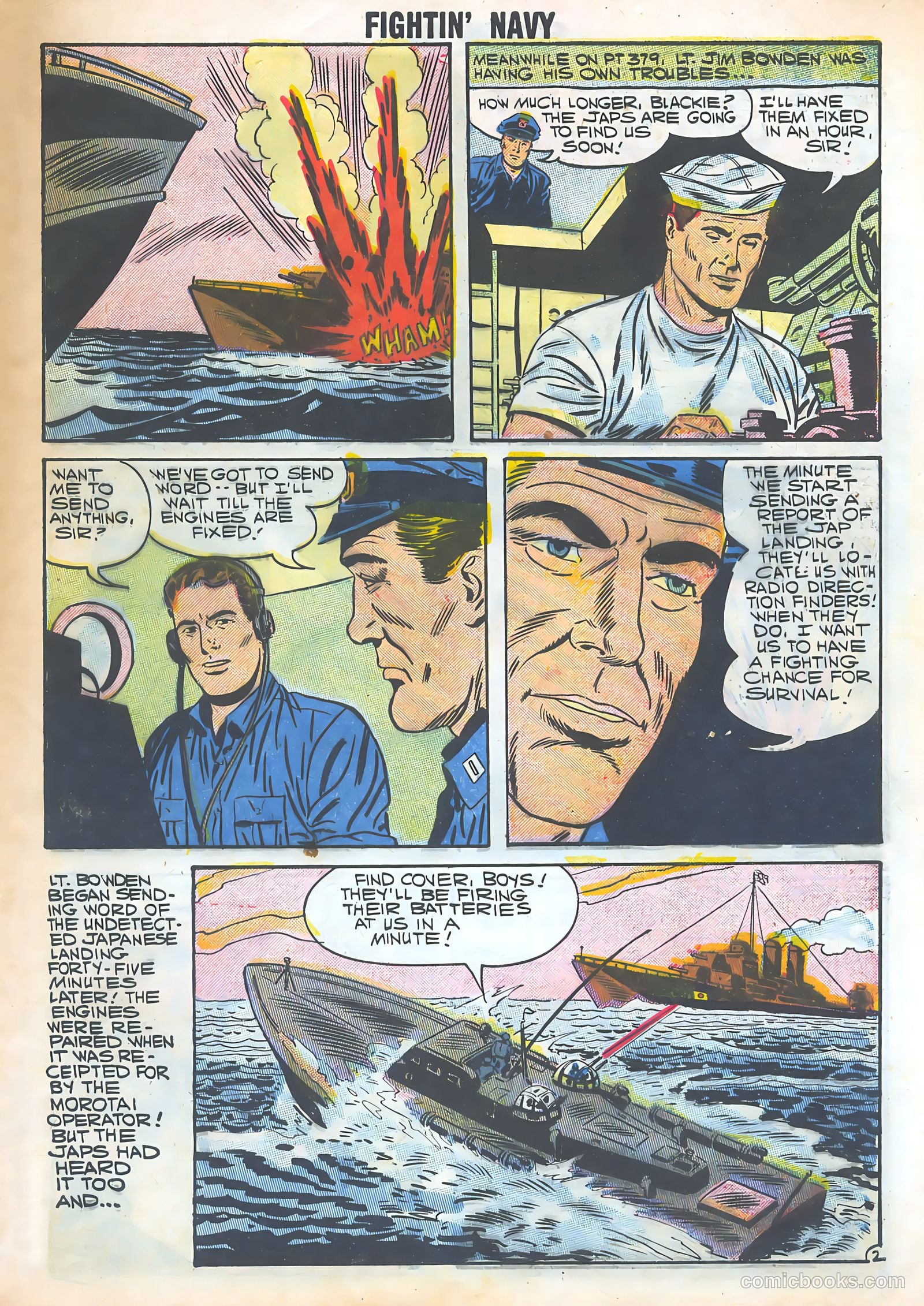Fightin' Navy #82 — page 9 of 68