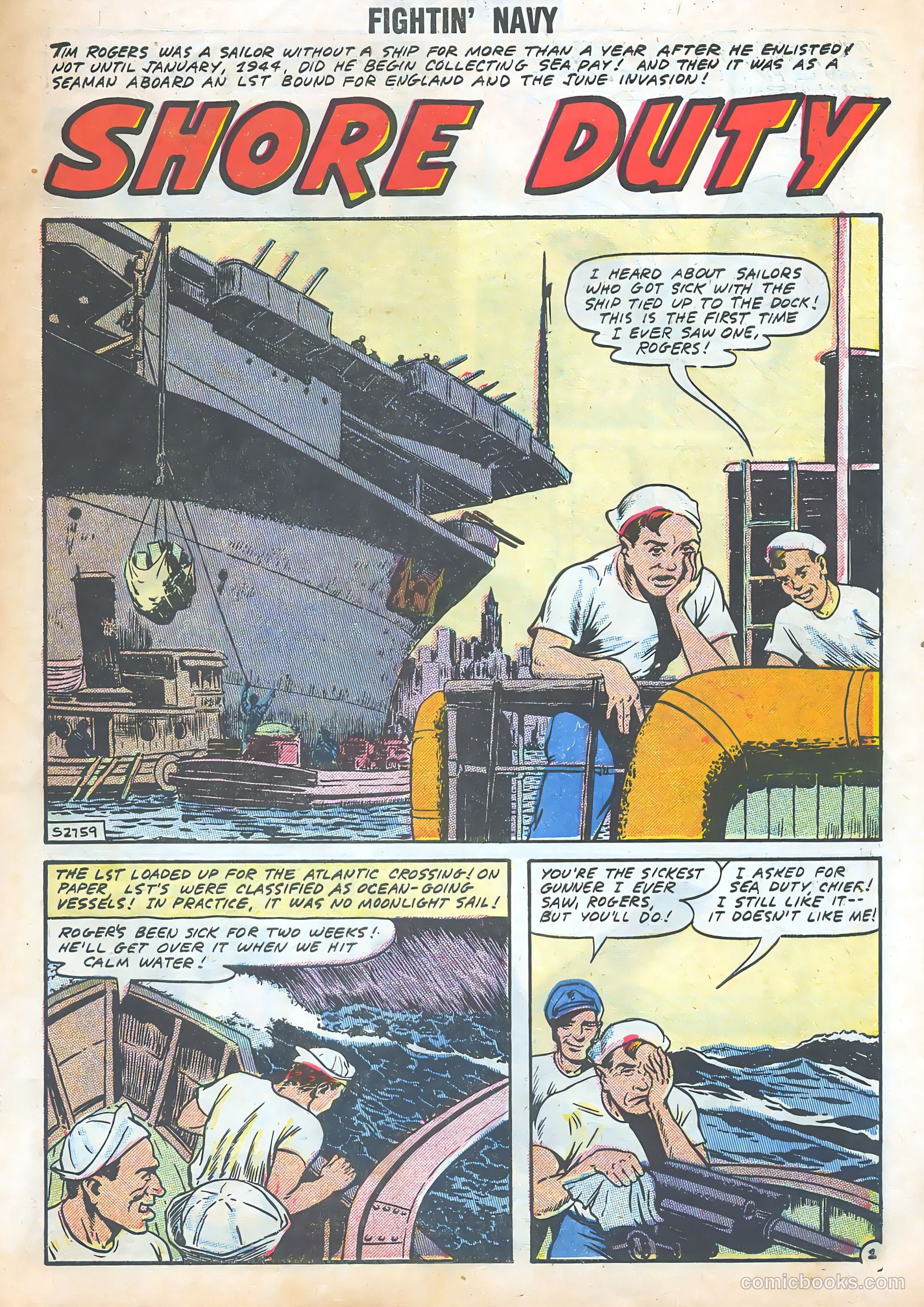 Fightin' Navy #82 — page 11 of 68
