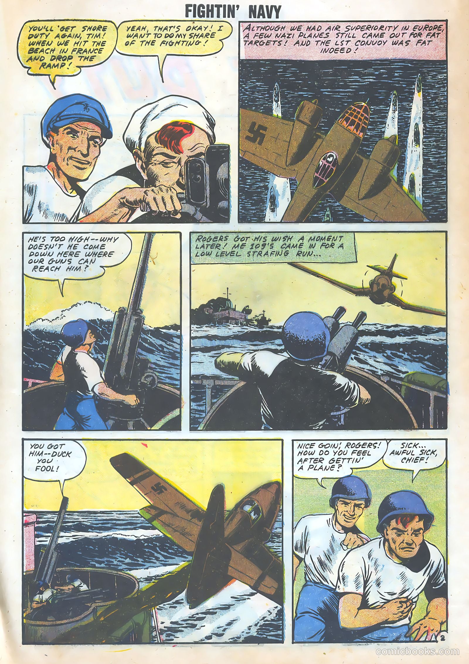 Fightin' Navy #82 — page 12 of 68