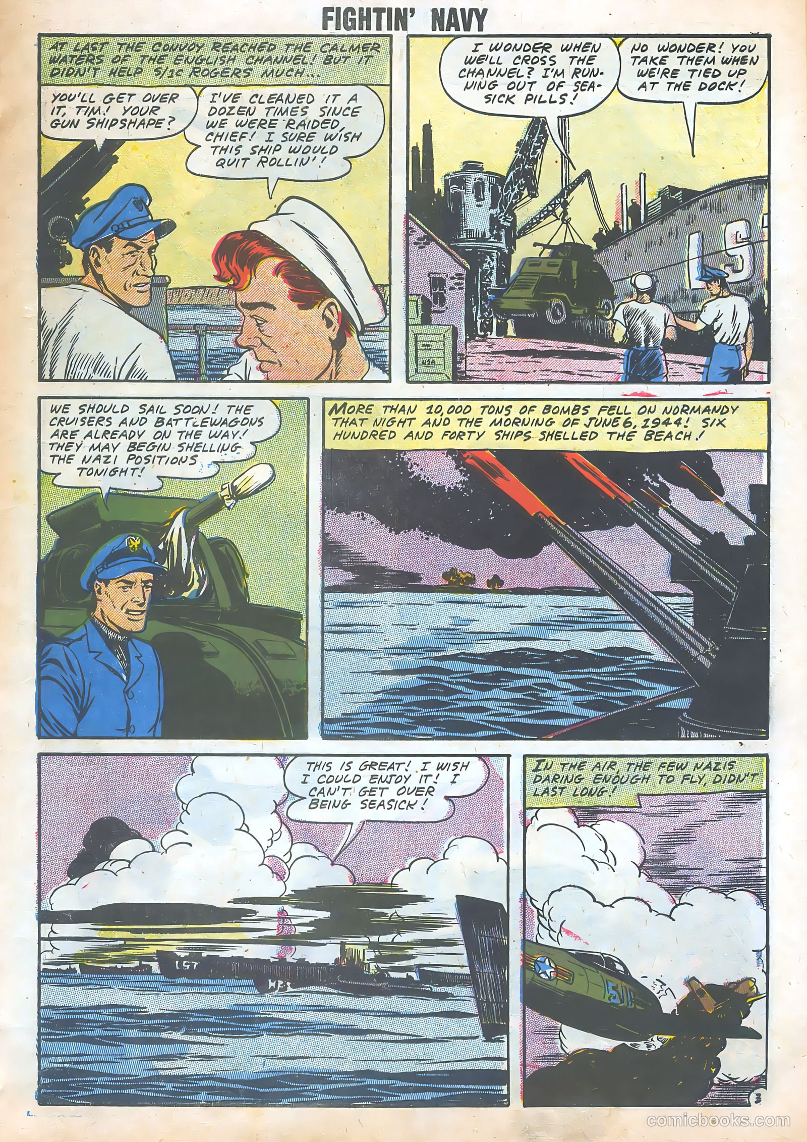 Fightin' Navy #82 — page 13 of 68