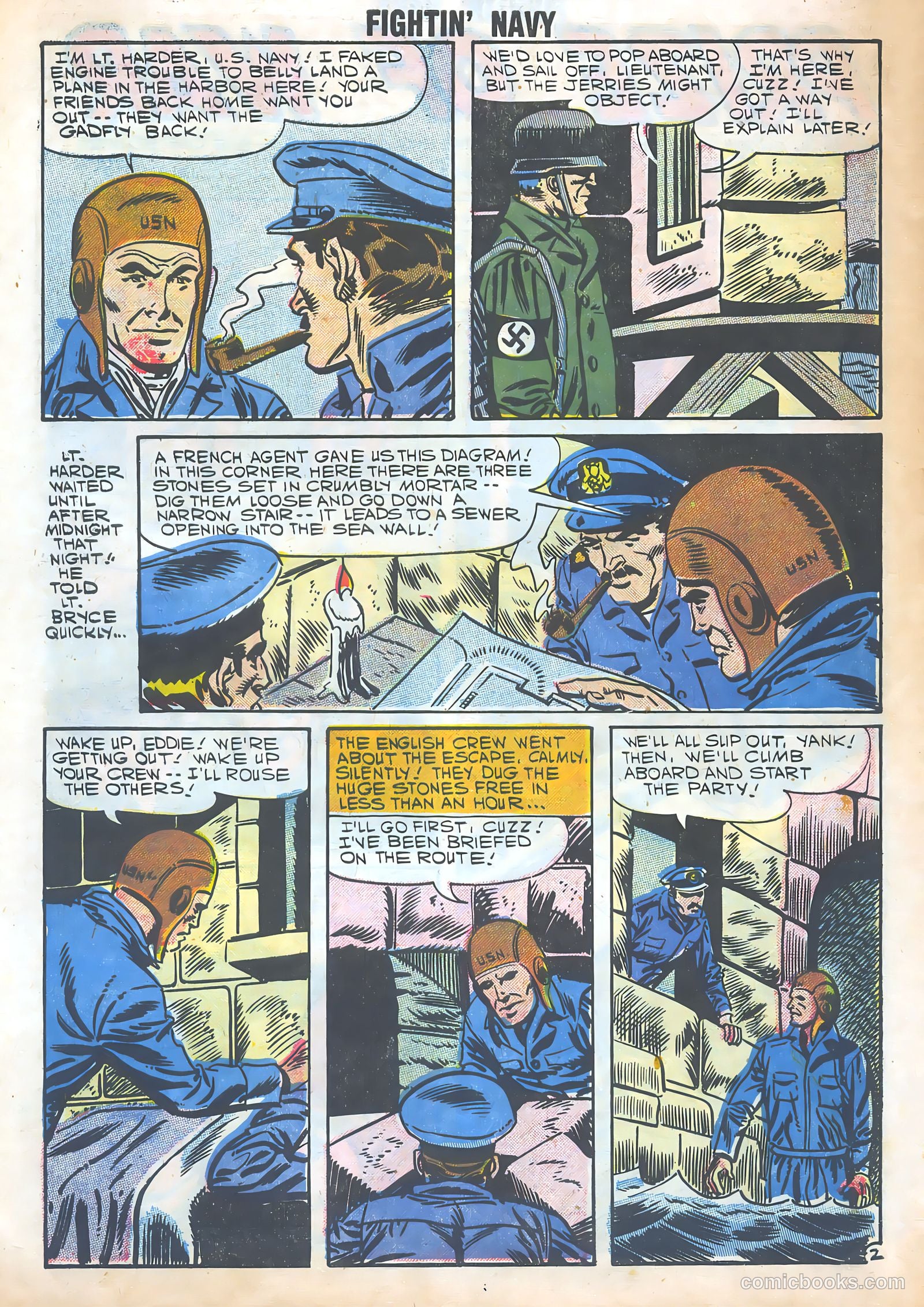 Fightin' Navy #82 — page 18 of 68