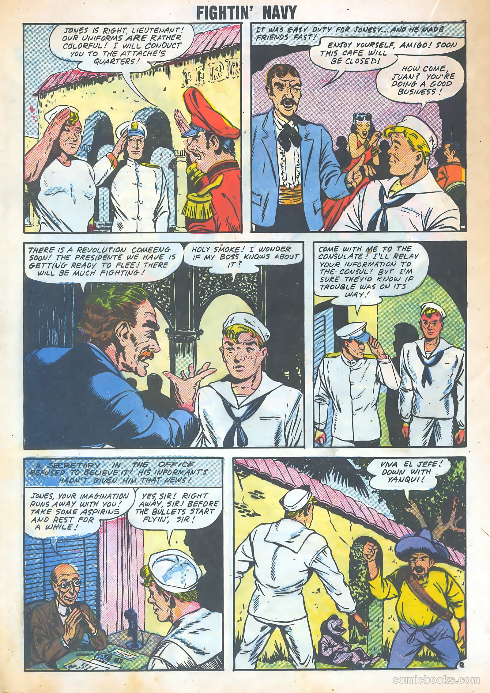 Fightin' Navy #82 — page 30 of 68