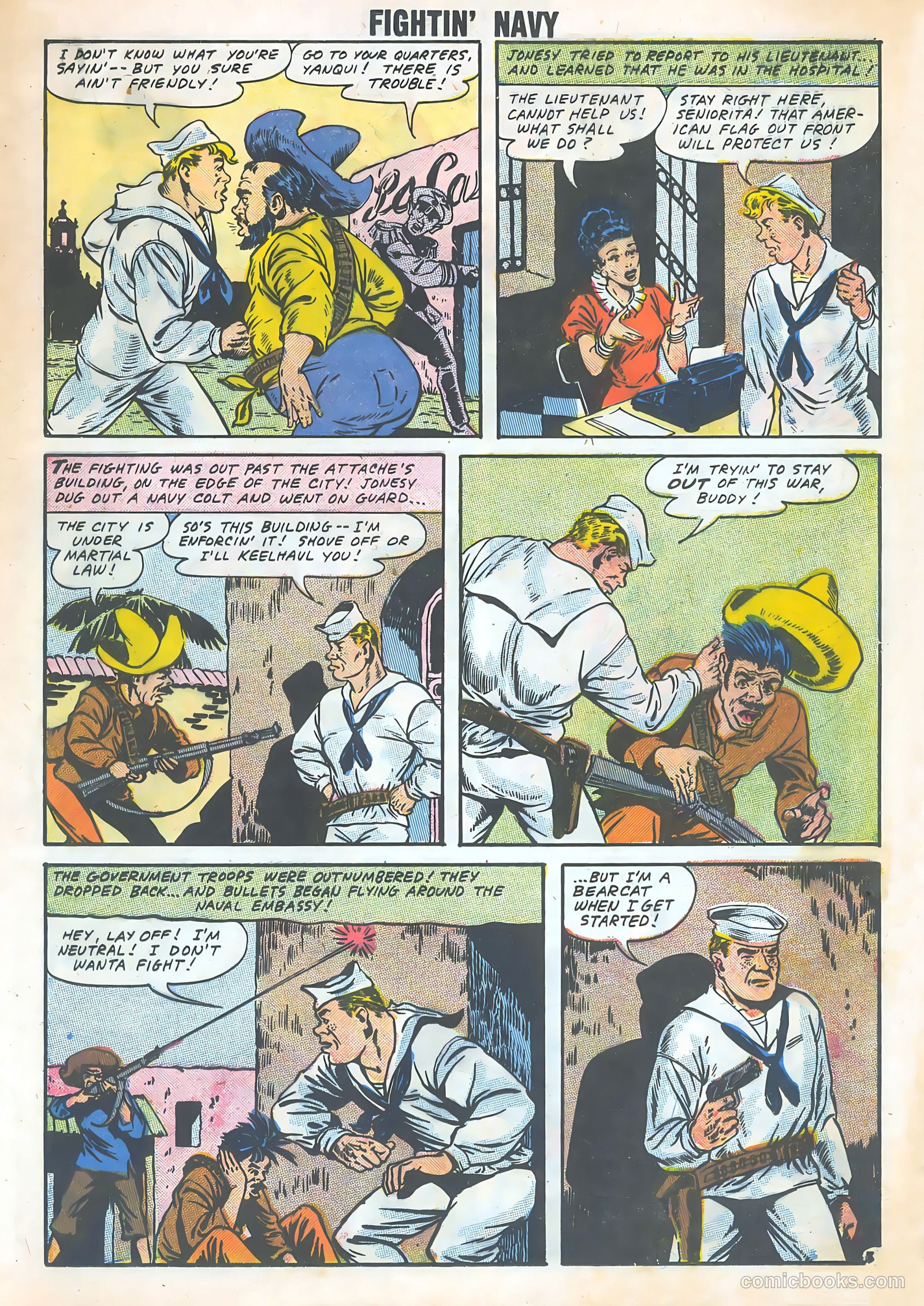 Fightin' Navy #82 — page 31 of 68
